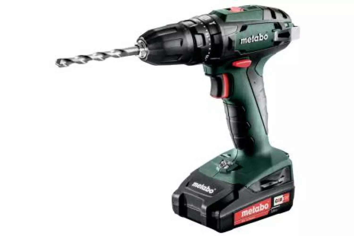 Metabo SB 18 18V Li-Ion accu klop-/boormachine set in koffer (2x 2,0Ah accu) - 48Nm-image