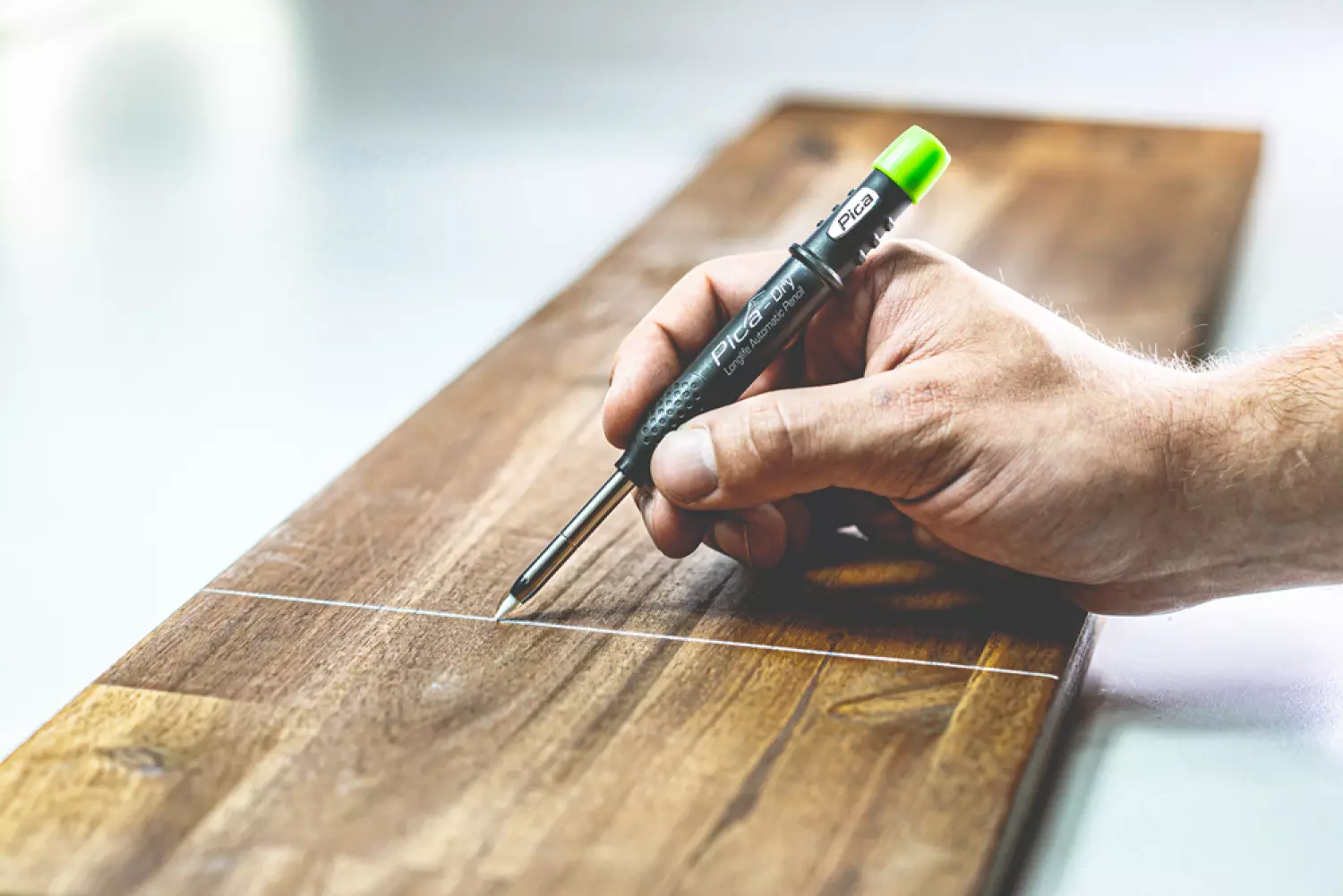 Pica PI30402 Dry Longlife marqueur 3030 + et recharges 4020 - Graphite/Rouge/Jaune (8 pièce)-image