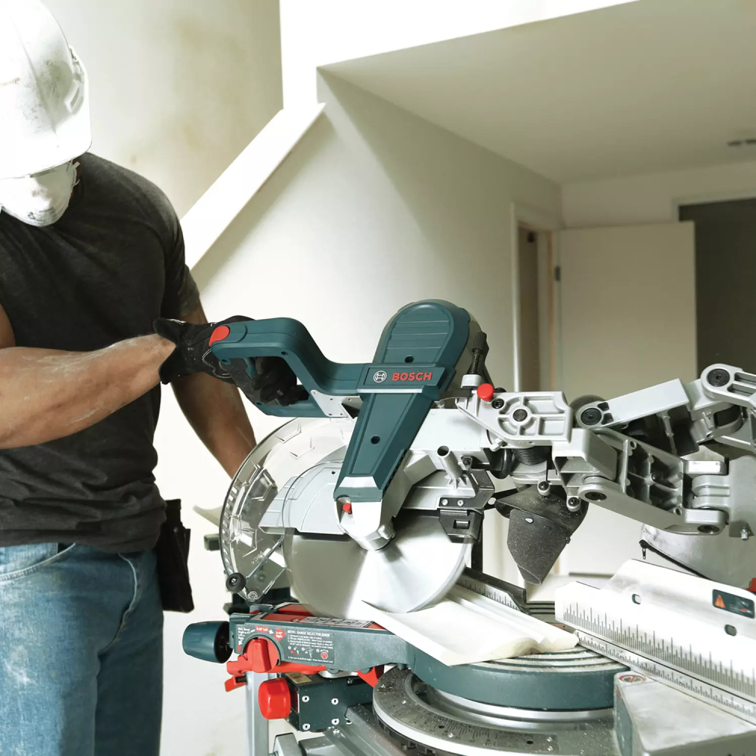 Bosch GCM 10 GDJ Verstek-/ en afkortzaag incl. zaagblad - 254mm - 1800W-image