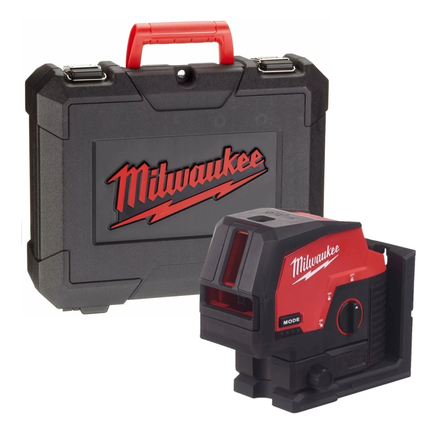 Milwaukee M12 CLLP-0C 12V Li-Ion accu laser body in koffer - 2 lijnen - Groen - 38m-image