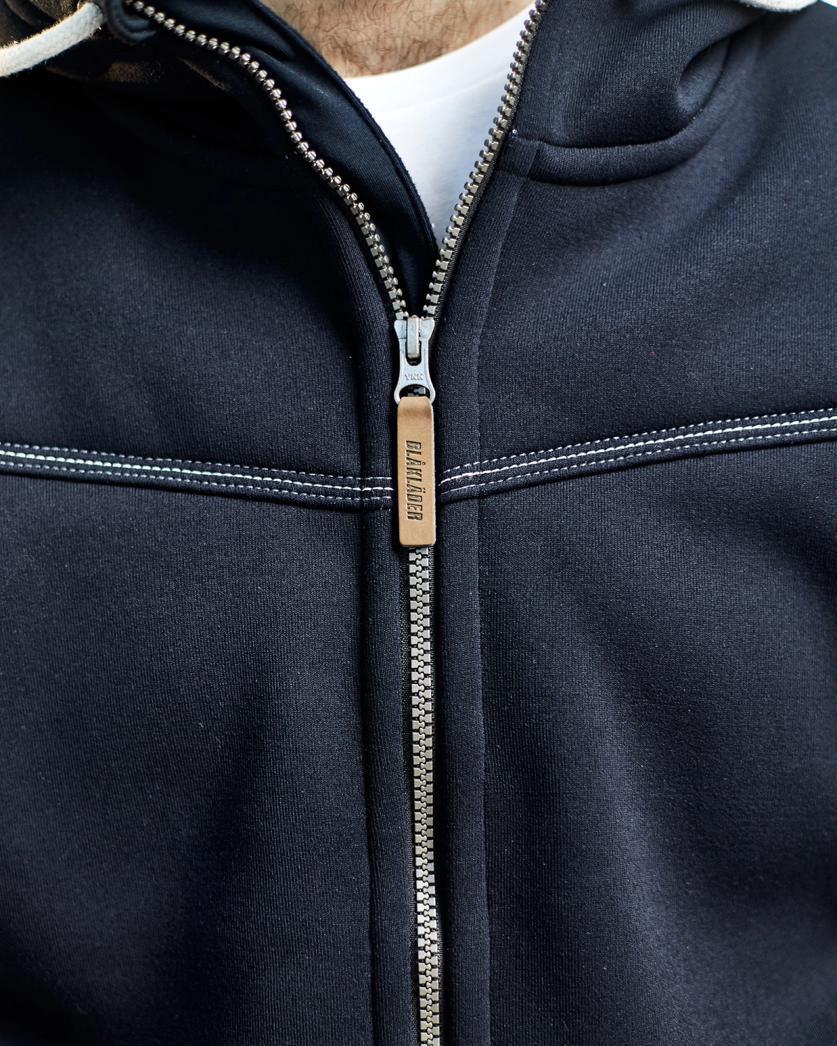 Blåkläder 4933 Sweat à capuche avec doublure chaude - noir - XXL-image