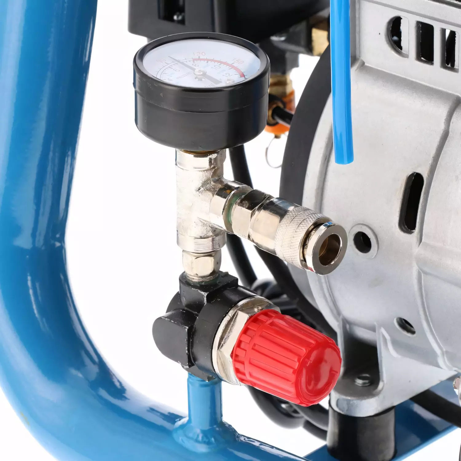 Airpress LMO 4-170 Compresseur silencieux - Sans huile - 10 bars - 90 l/min - 4L-image