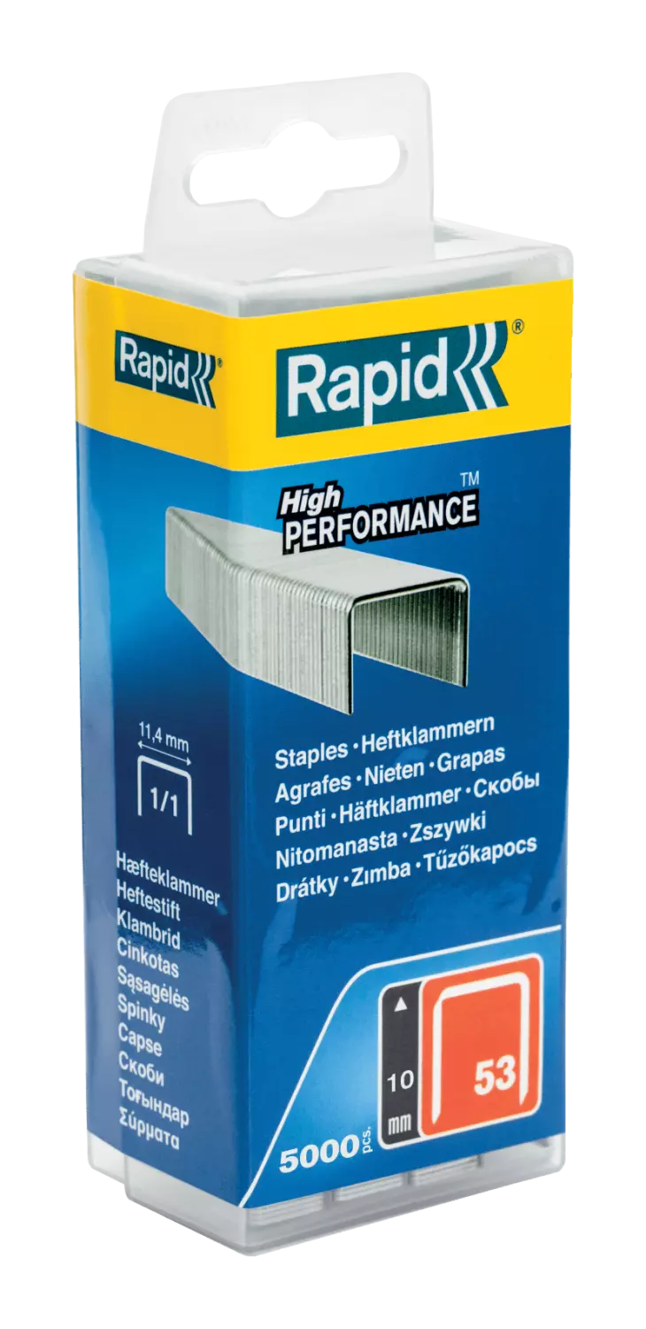 Rapid 40303085 Nieten - No. 53 - Gegalvaniseerd - 10mm (5000st)-image