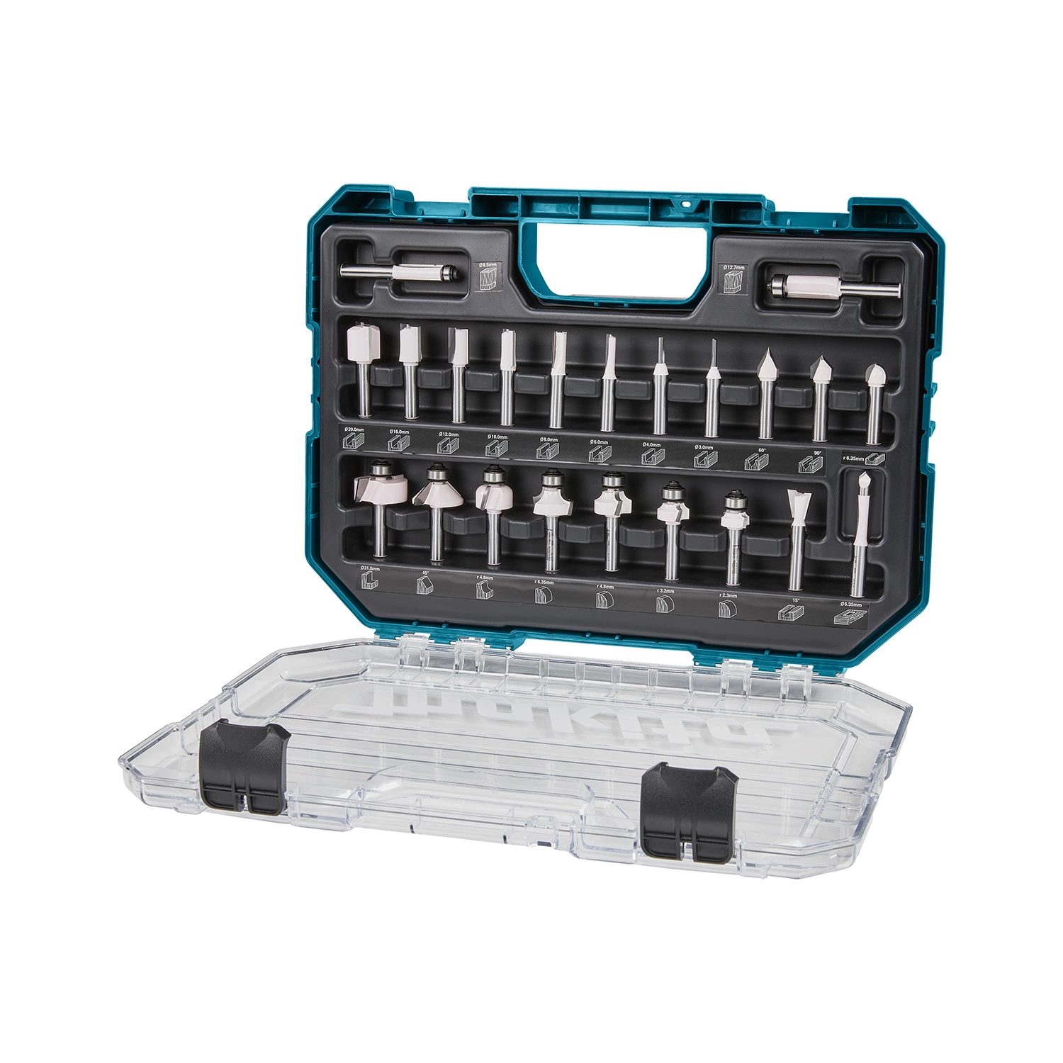 Makita D-74778 Frezenset S8 - 22-delig-image