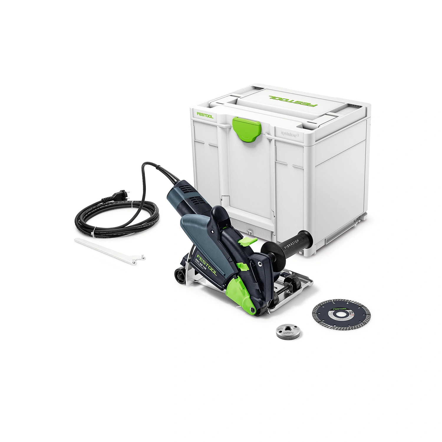 Festool DSC-AG 125-Plus Railslijper in systainer