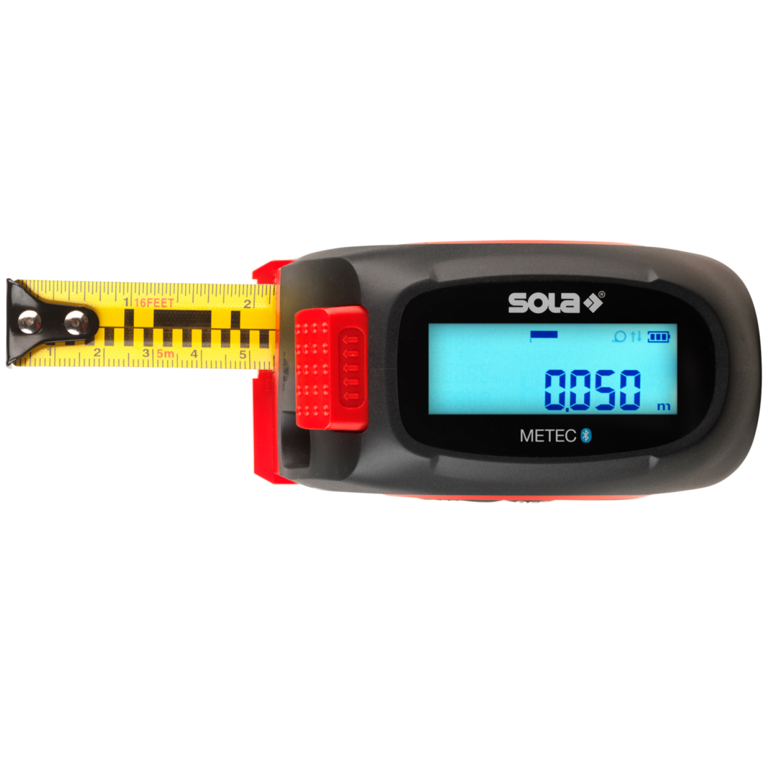 Sola METEC Digitale Rolmaat met Laserafstandsmeter - 5m x 19mm-image