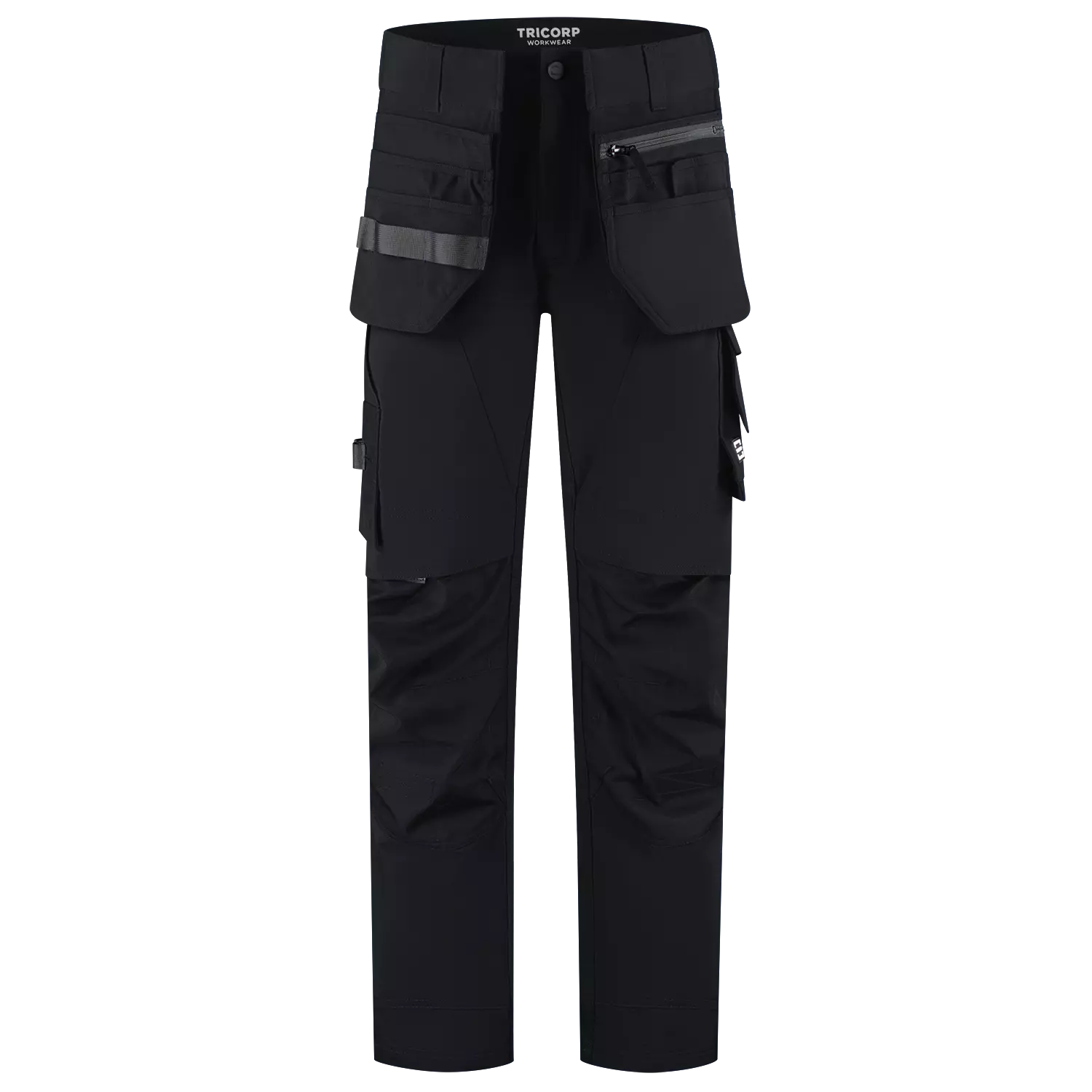 Tricorp 506115 Pantalon de travail extensible dans les 4 sens avec poches à outils redessinées - Noir - 62-image
