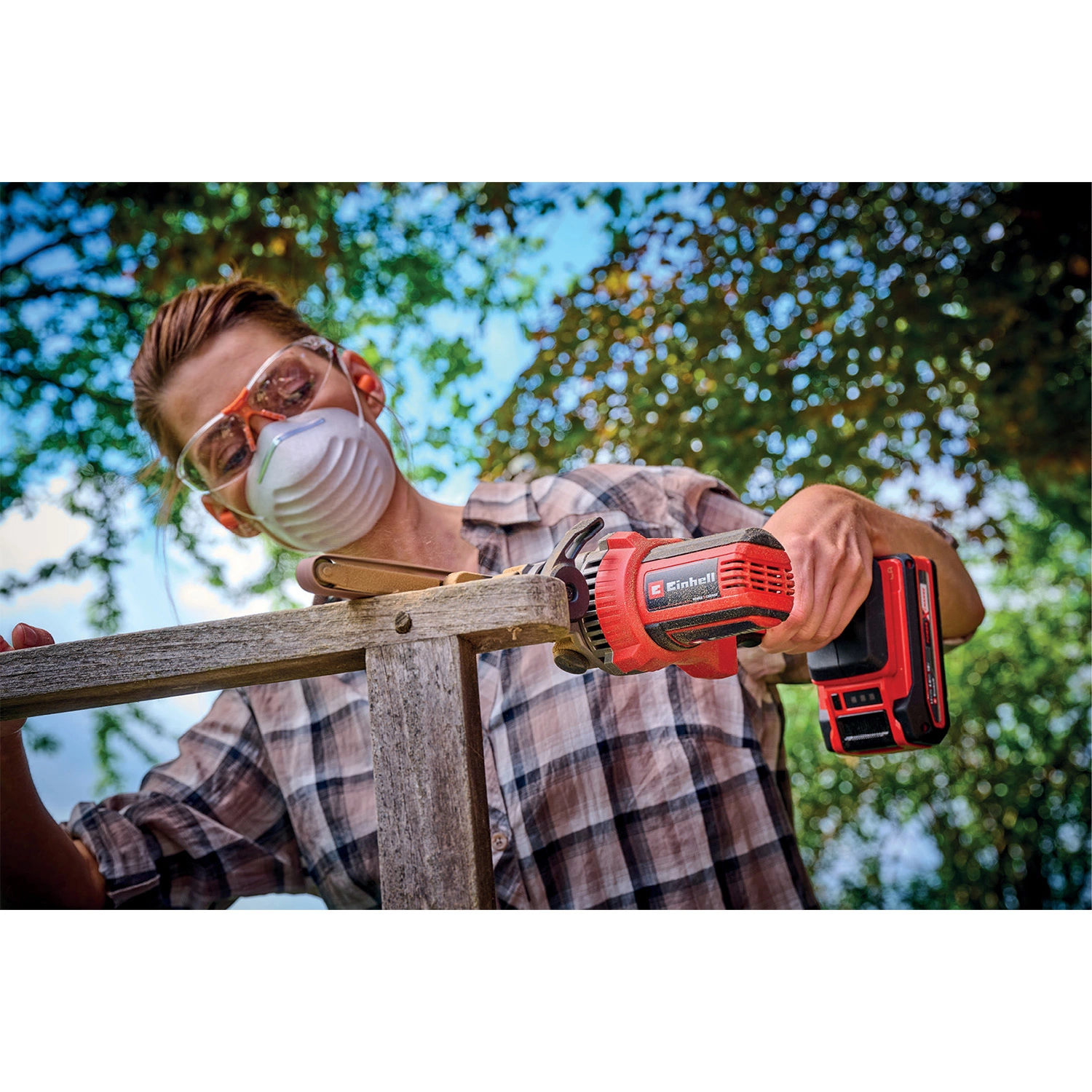 Einhell TE-BF 18 Li Solo Accu Vijl-/Bandschuurmachine-image