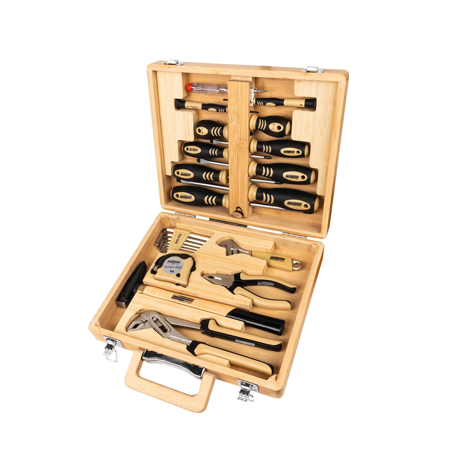 Brüder Mannesmann 29001 Jeu d'outils en coffret - 24 pièces-image