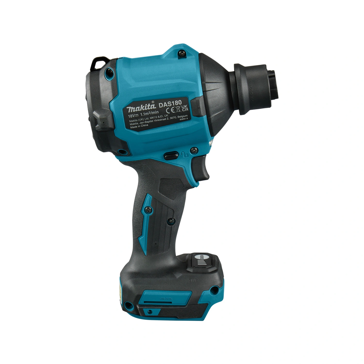 Makita DAS180Z LXT 18V Li-ion Accu Blaas- en Zuigmachine in Gereedschapszak Body - 200m/s