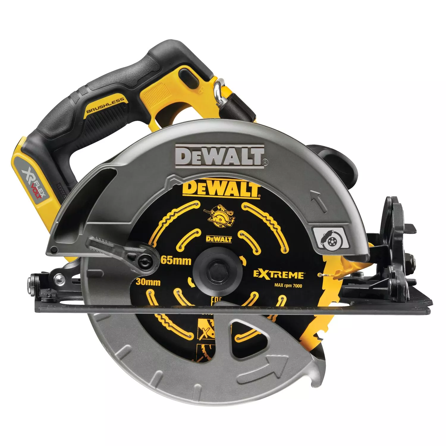 DeWALT DCS578N 54 V Flexvolt Li-ion batterie scie circulaire corps - 190 mm-image