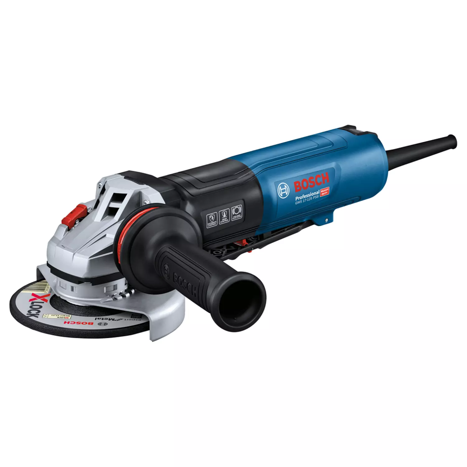 Bosch GWS 17-125 PSB Haakse slijper - 1700W - 125mm -variabel - soft start-image