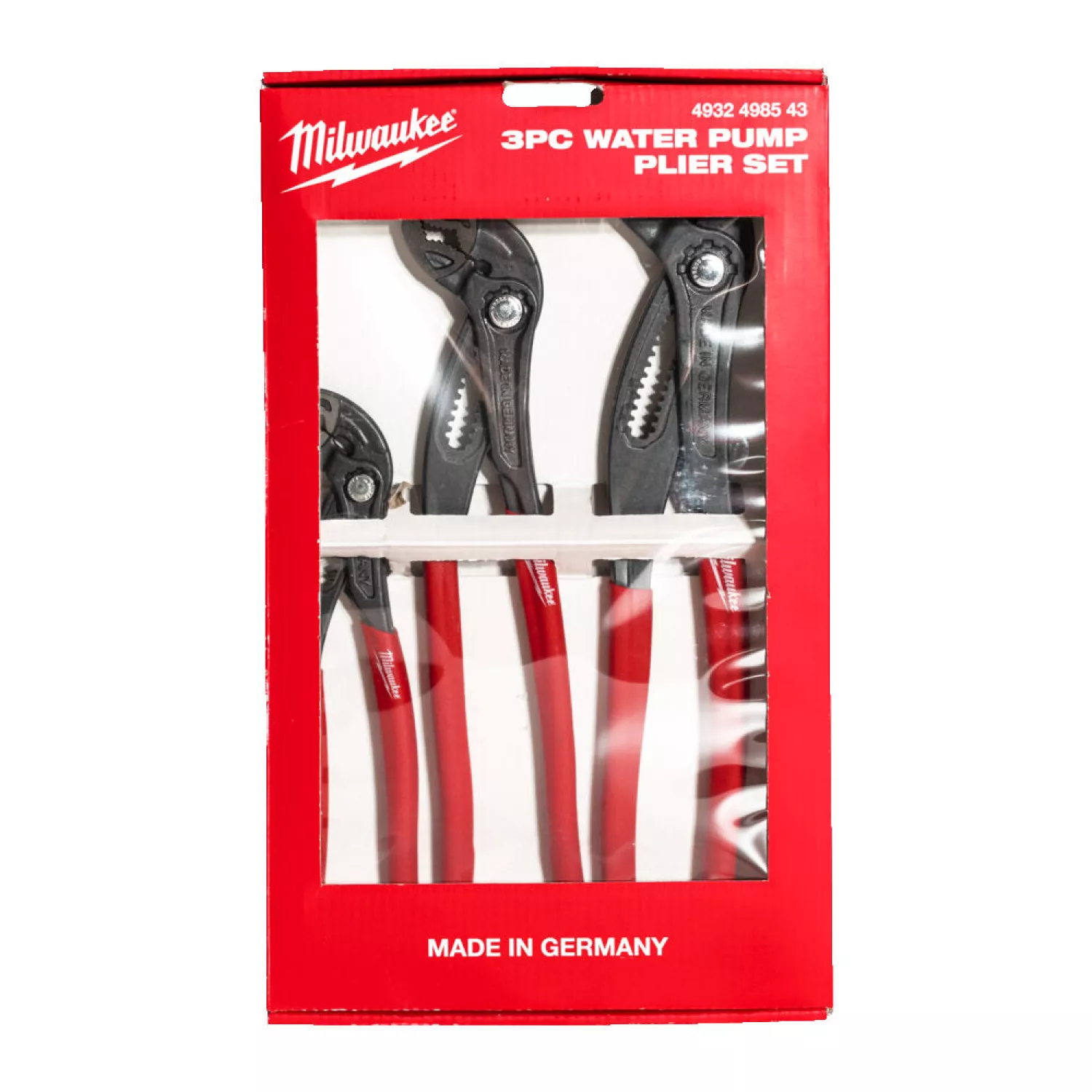 Milwaukee 4932498543 Jeu de pinces multiprises 3 pièces - 180/250/300mm-image