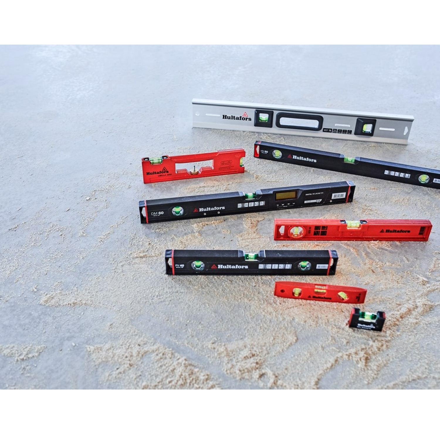 Hultafors HV 60 Niveau à bulle en aluminium - 600 mm-image