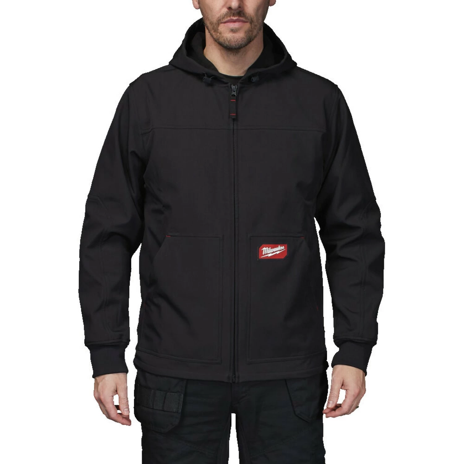 Milwaukee 4932498273 Freeflex Softshell jas met kapuchon - zwart - maat L-image