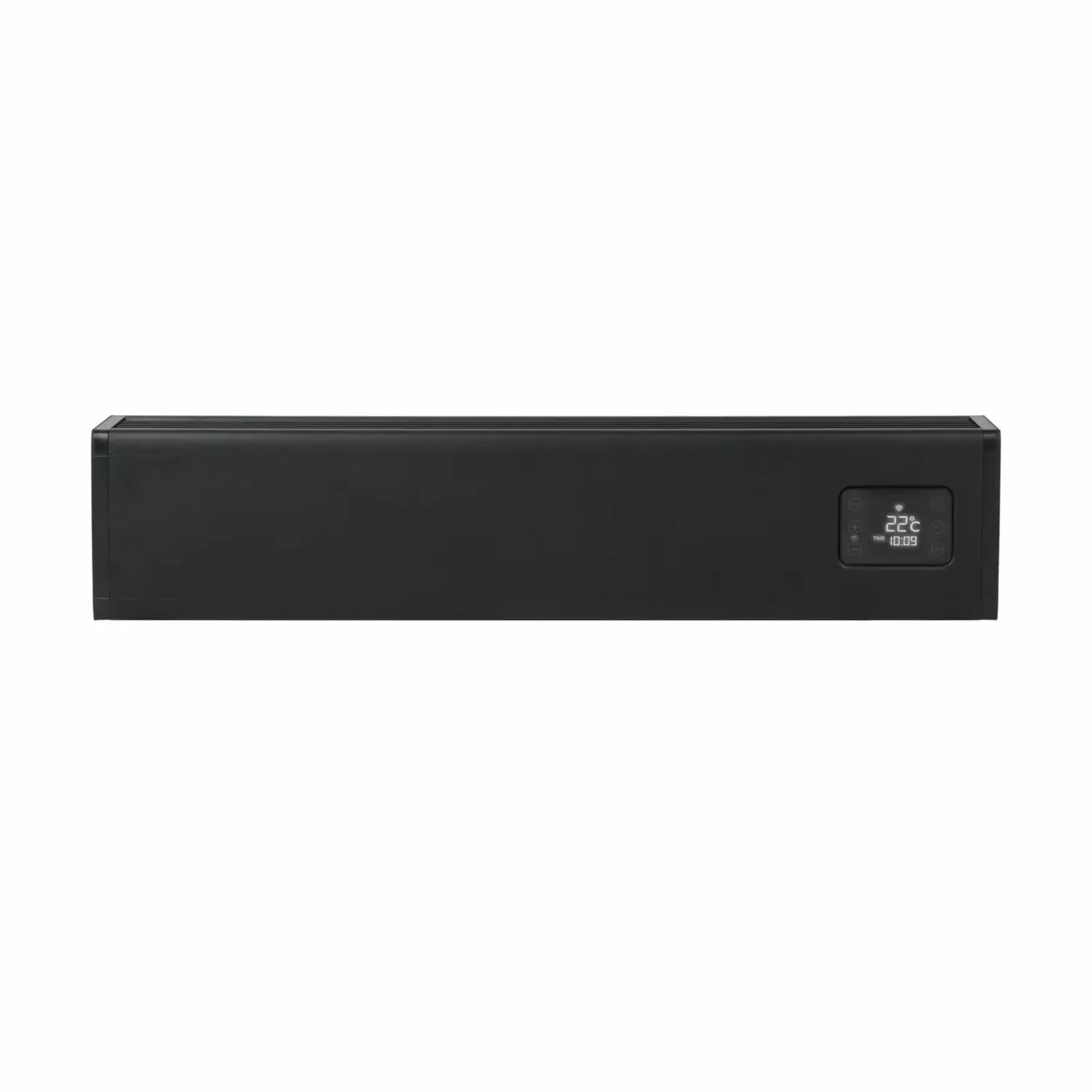 EUROM Alutherm Baseboard 1000 Wi-Fi Black Convectorkachel - 1000W - 40m3-image