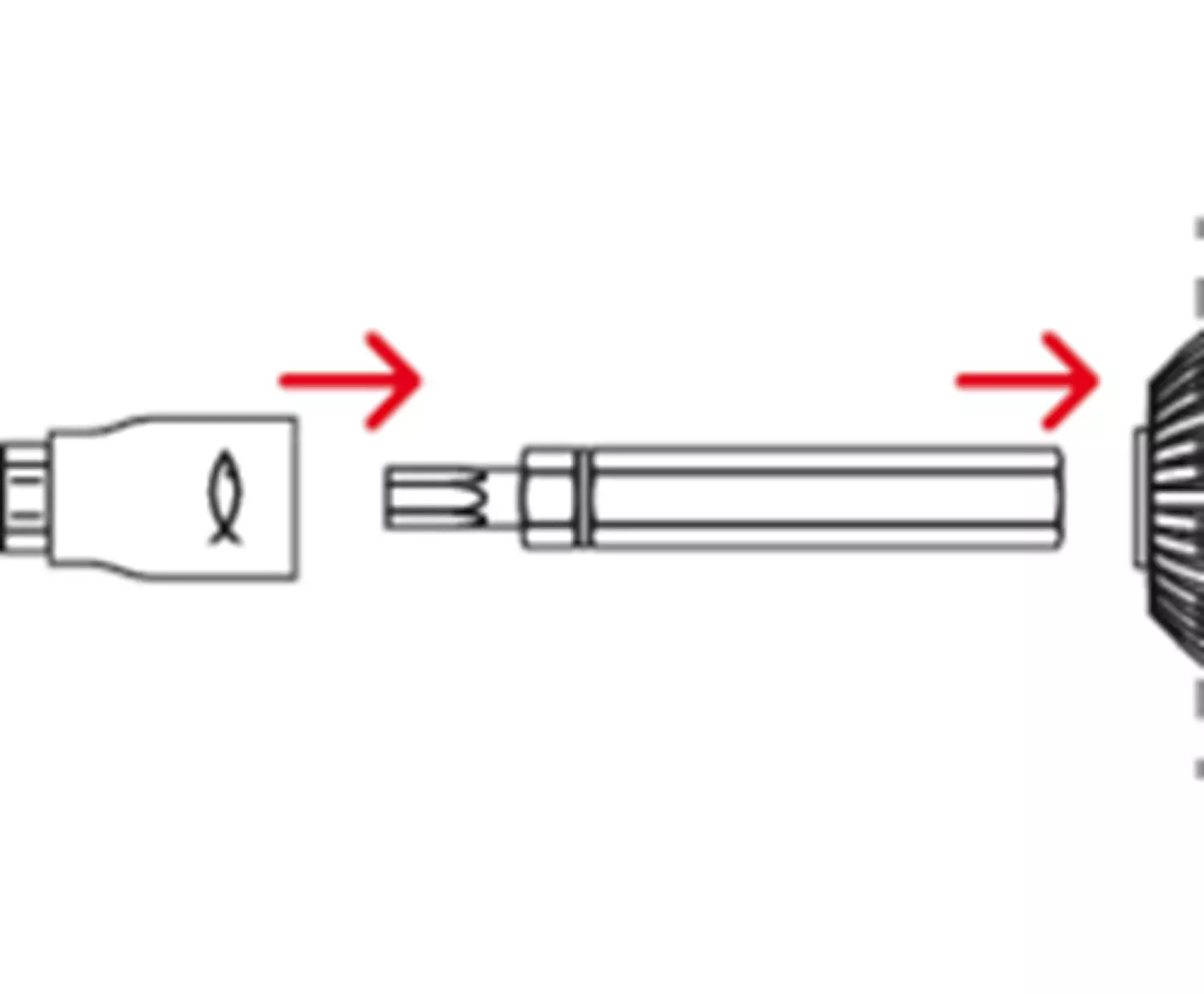 Fischer FAFS KROONBIT Vis réglable-image