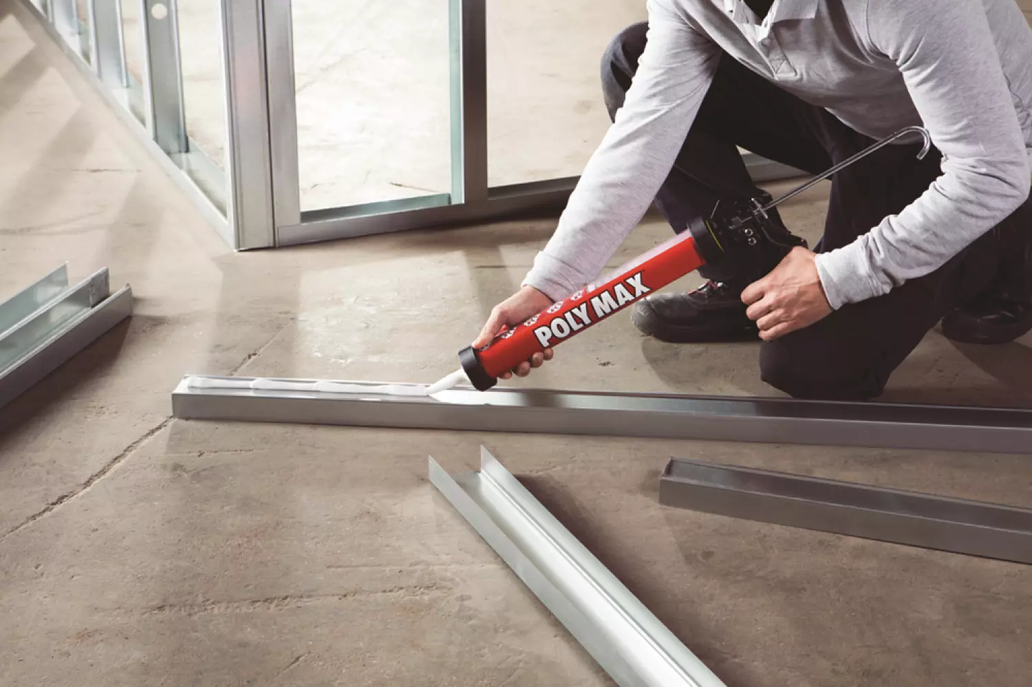 Griffon 6303764 Poly Max Adhésif d'assemblage express High Tack - Tube - Blanc - 435gr-image