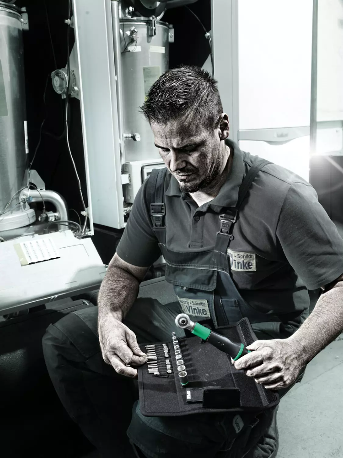 Wera 05075832001 Safe-Torque A 2 Jeu de clés dynamométriques 2 avec cliquet commutable - 2-12 Nm - 1/4"-image