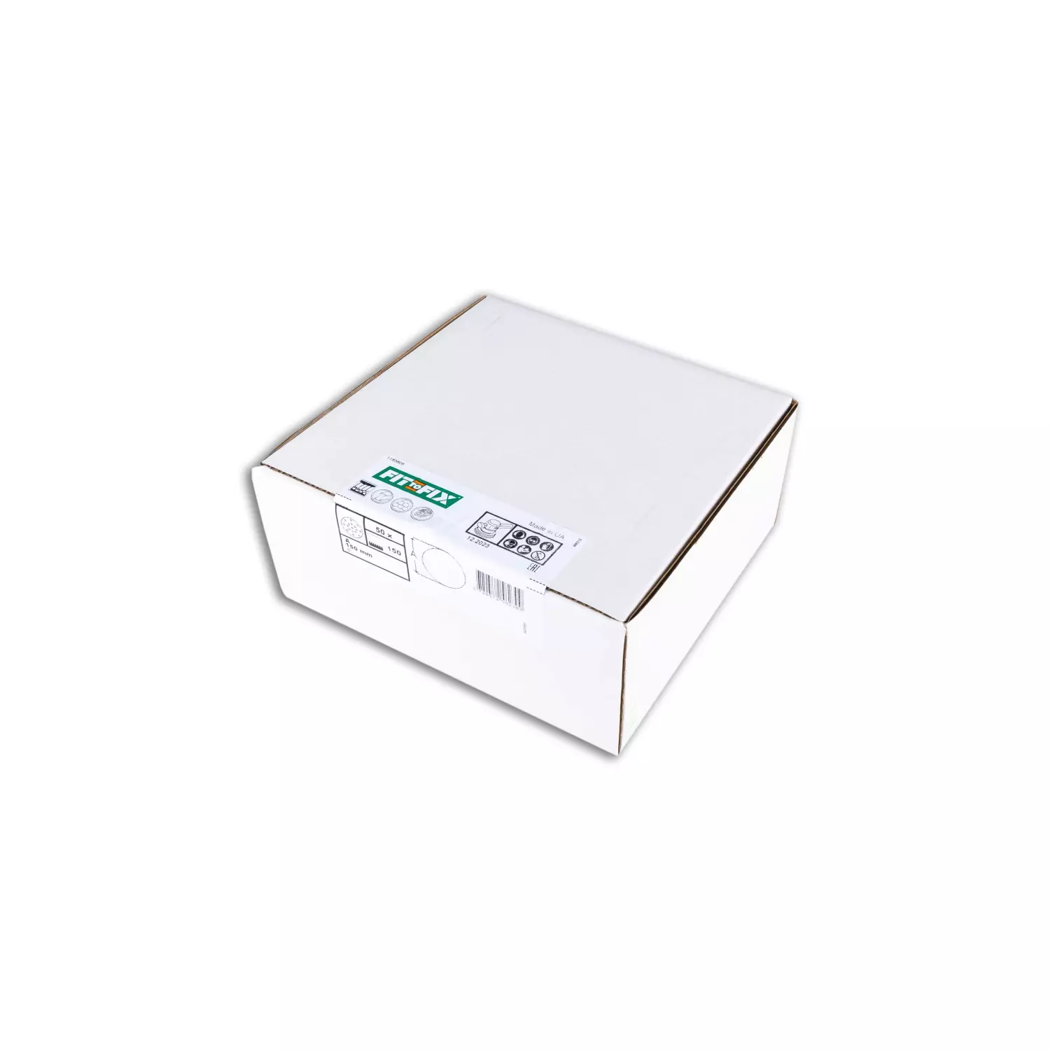 Fit-to-Fix Disque à poncer - P150 - rond 150mm (50pcs)-image