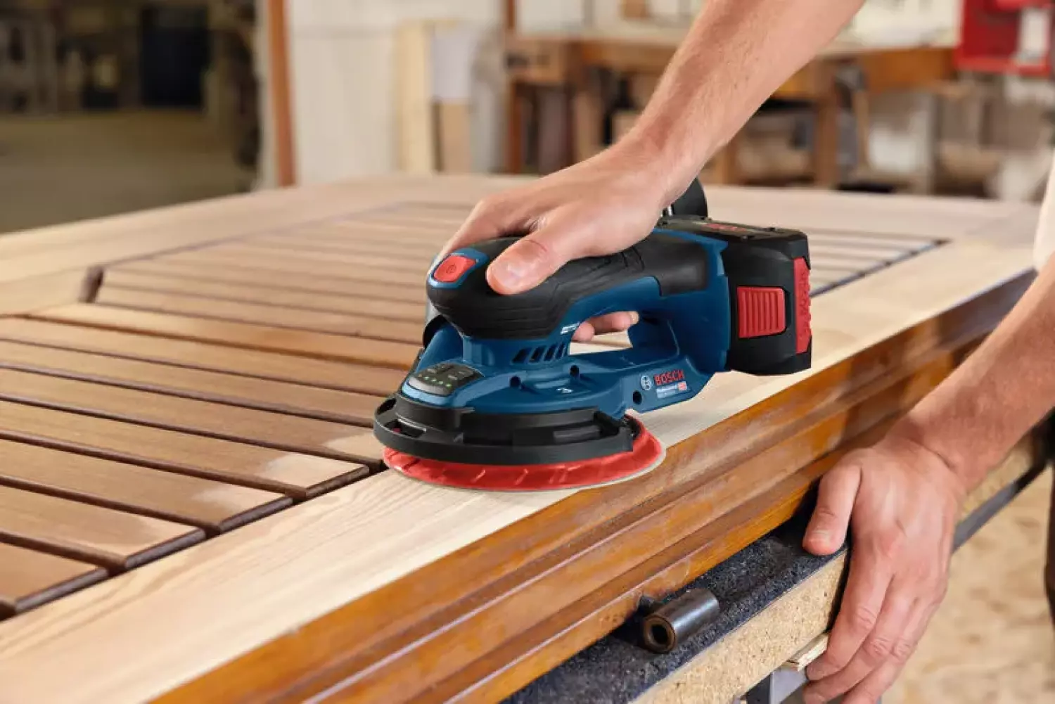 Bosch GEX 18V-150-3 corps de ponceuse excentrique sans fil 18 V-image