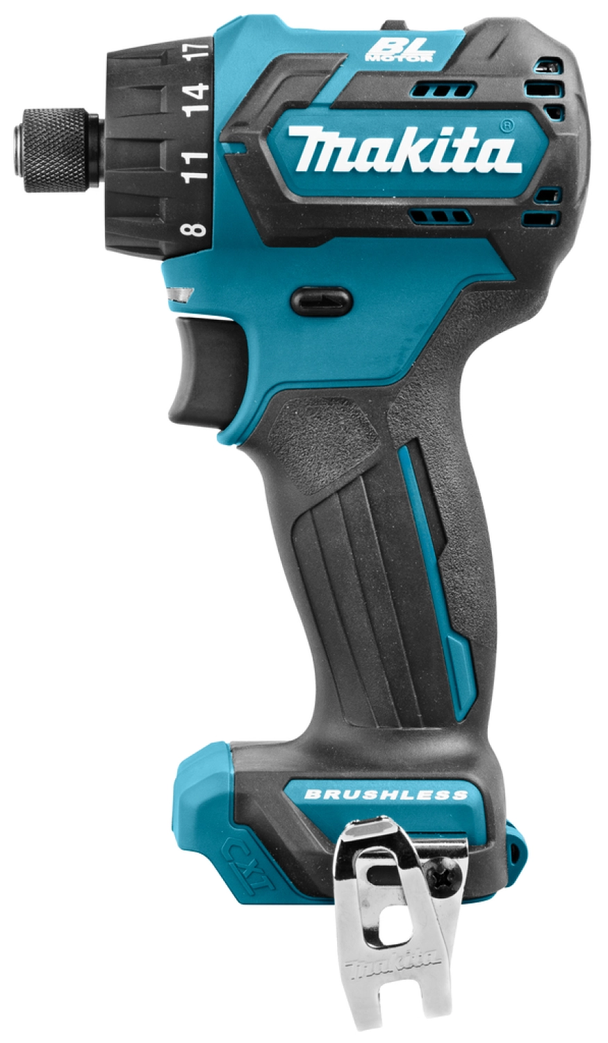 Perceuse visseuse sans-fil Makita DF032DSAJ - 10,8V Li-ion coulissante - 2 batteries 2,0 ah - MAKPAC - Brushless - 35 Nm-image