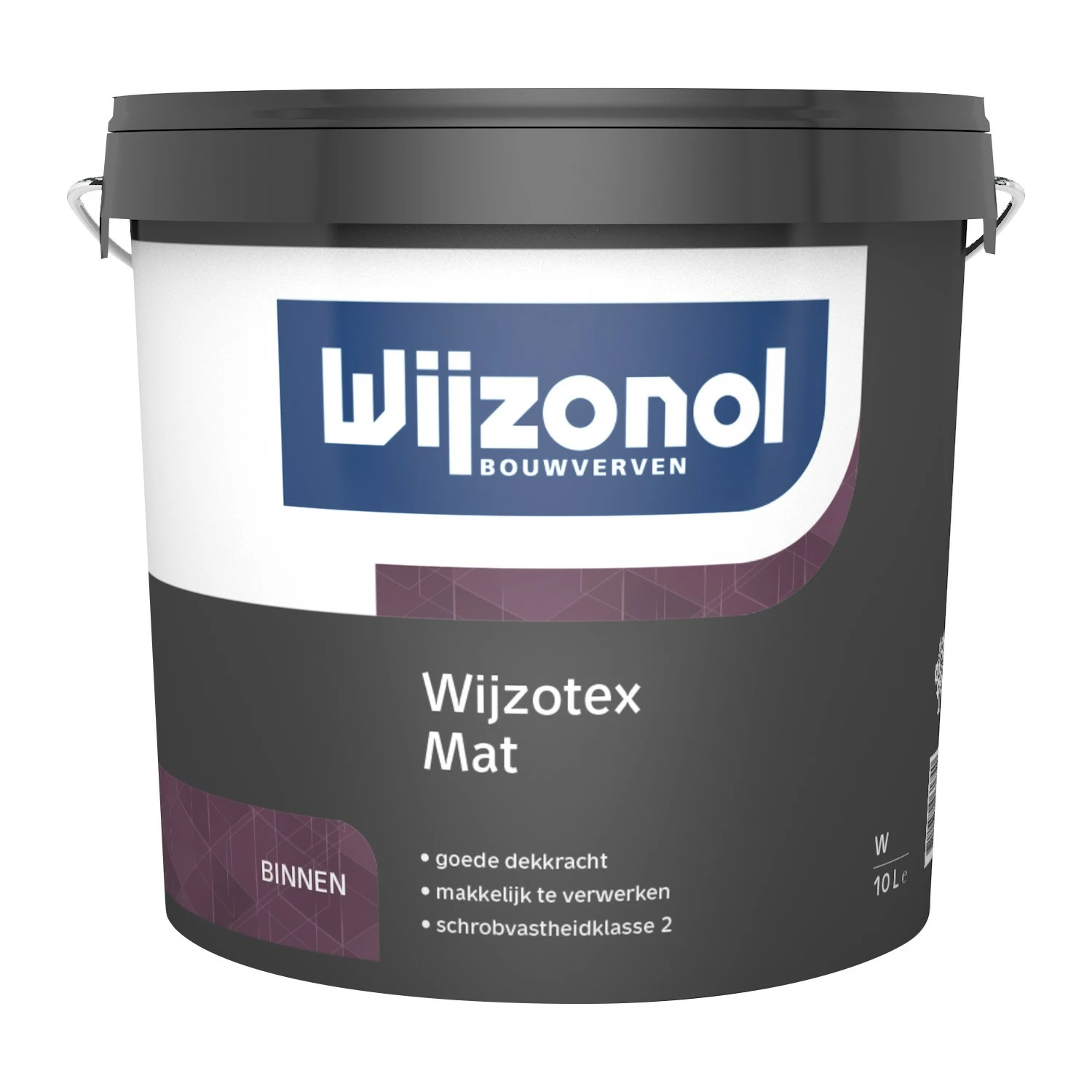 Wijzonol Wijzotex Mat muurverf - op kleur gemengd - 10L-image