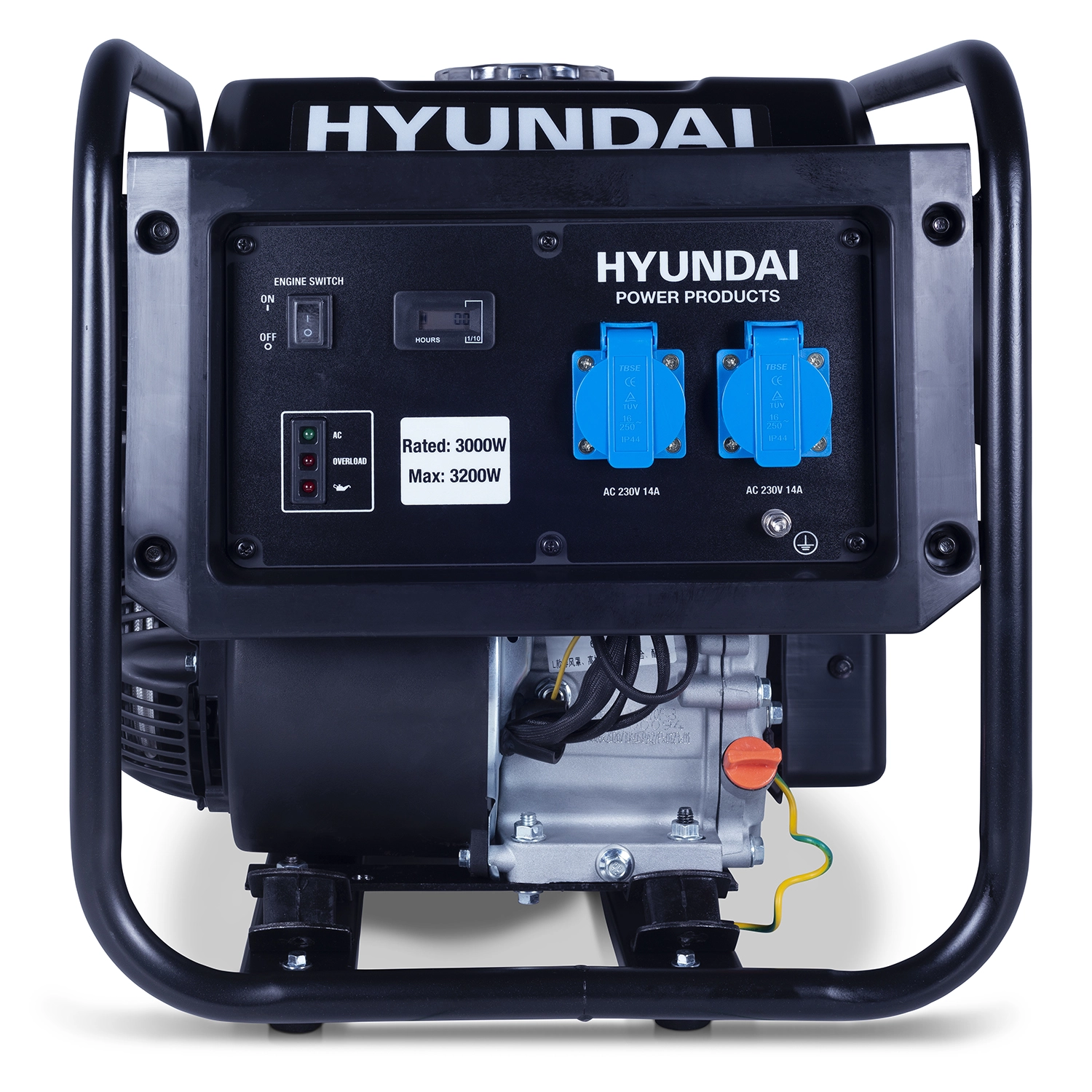 Hyundai 55017 - convertergenerator  - 3200W - 212cc - OHV motor-image