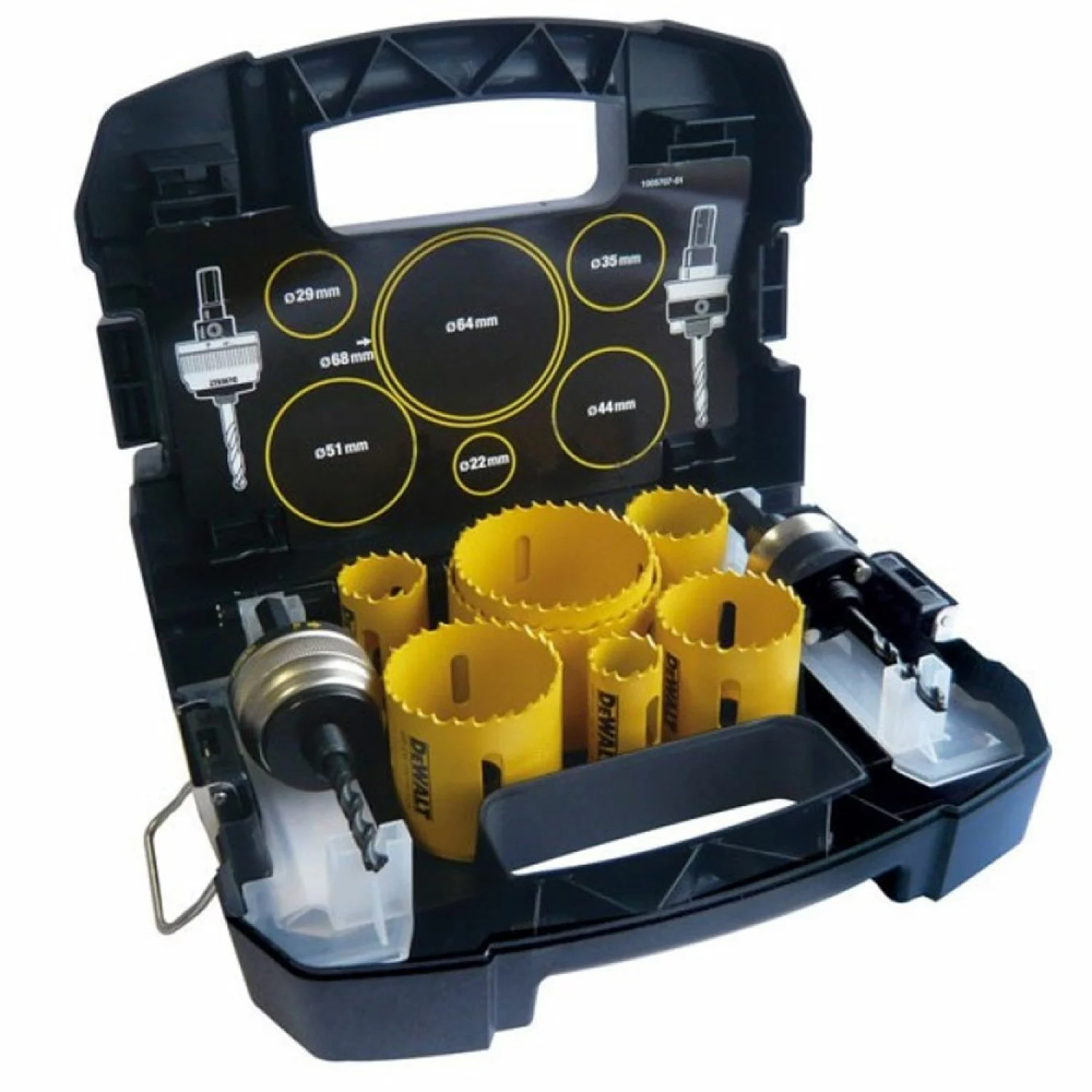 DeWALT DT90353 11-delige Gatenzagenset Extreme in cassette-image