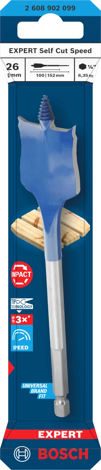 Bosch EXPERT 2608902099 Speedboor Self Cut Speed - 26x152mm-image
