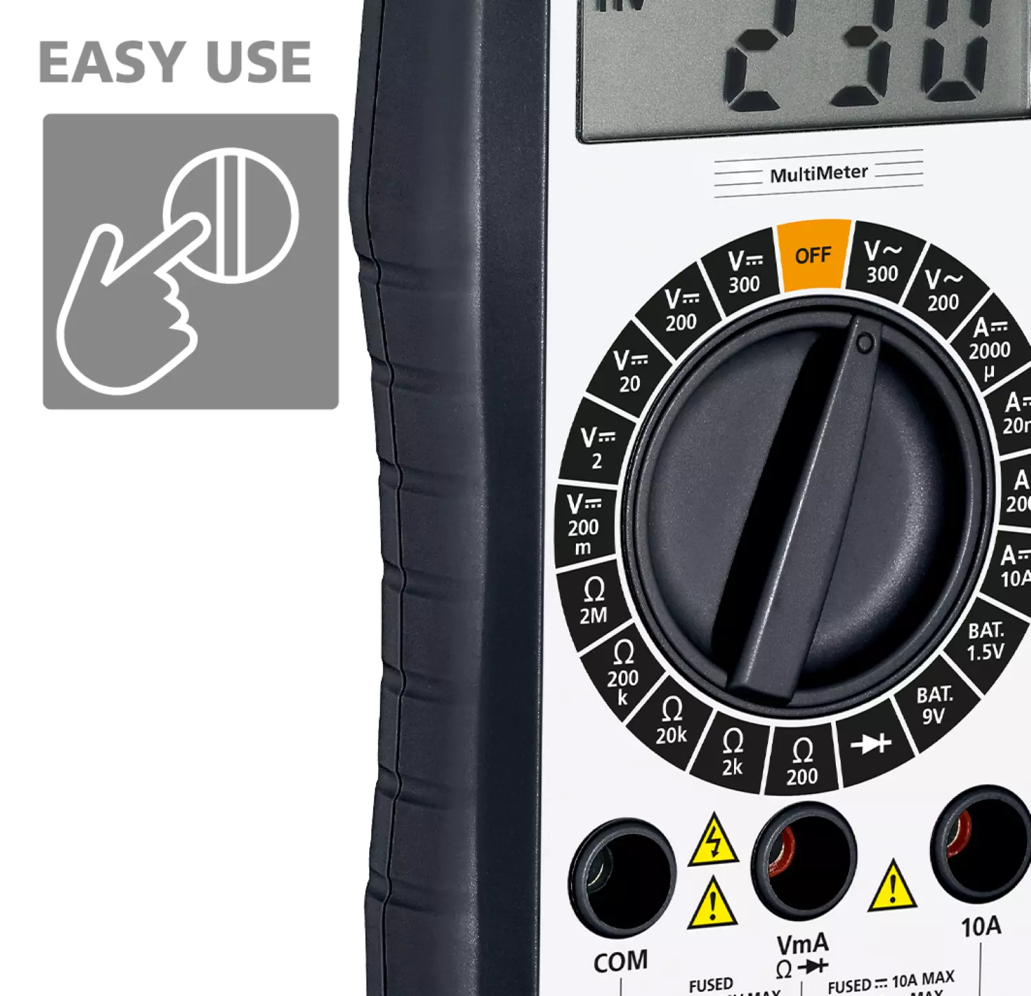 Laserliner MultiMeter Multimètre numérique - 300 V CA/CC et 10 A-image
