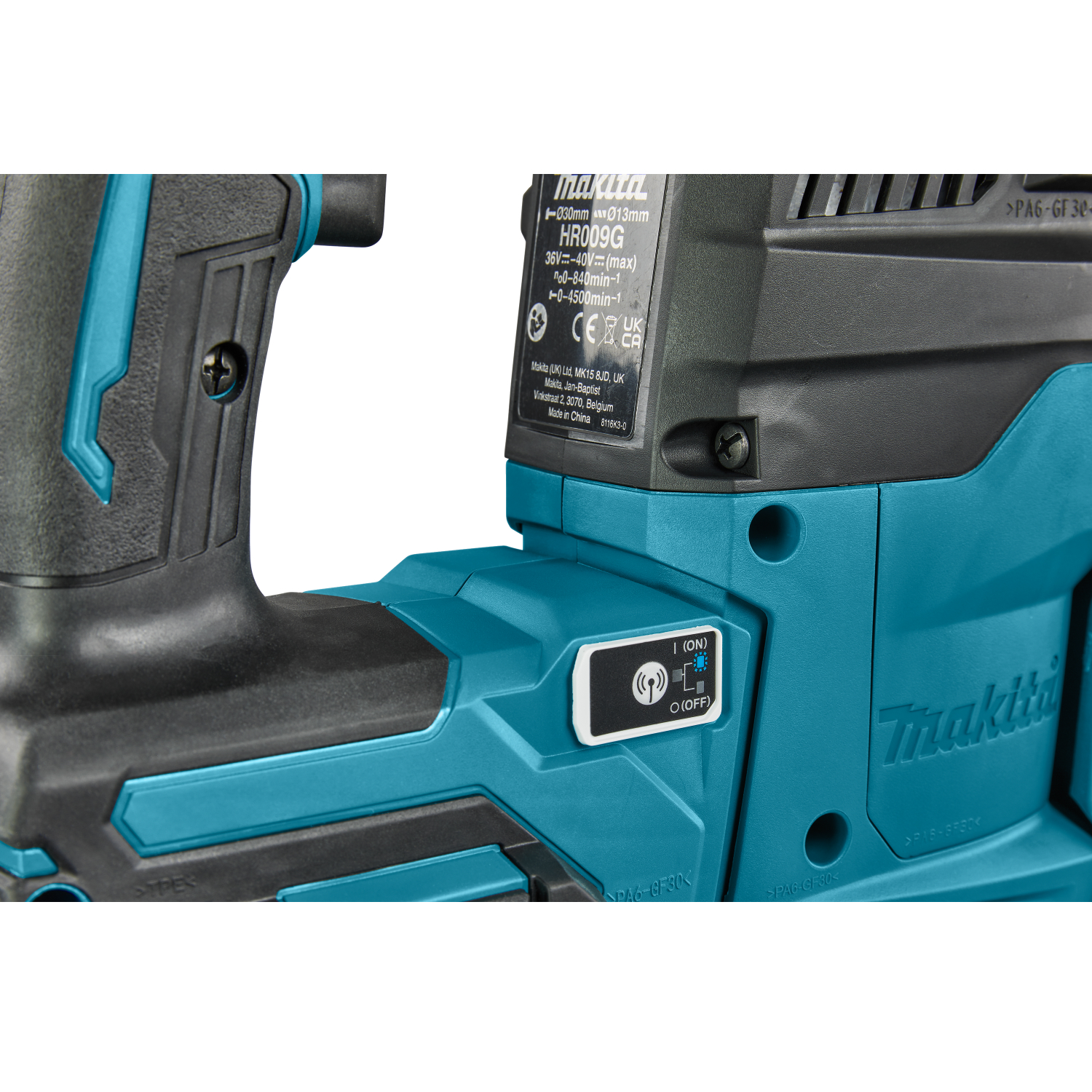 Makita HR009GZ02 XGT 40V Max Combihamer body met stofafzuiging in kunststof koffer - 3,9 J-image