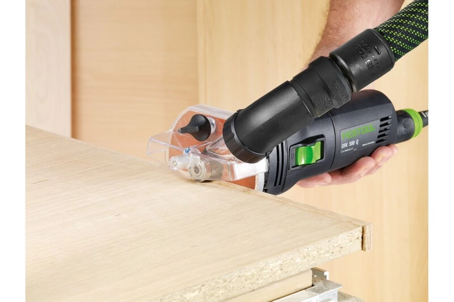 Festool OFK 500 Q-Plus R2 Kantenfrees - 450W - 28mm-image