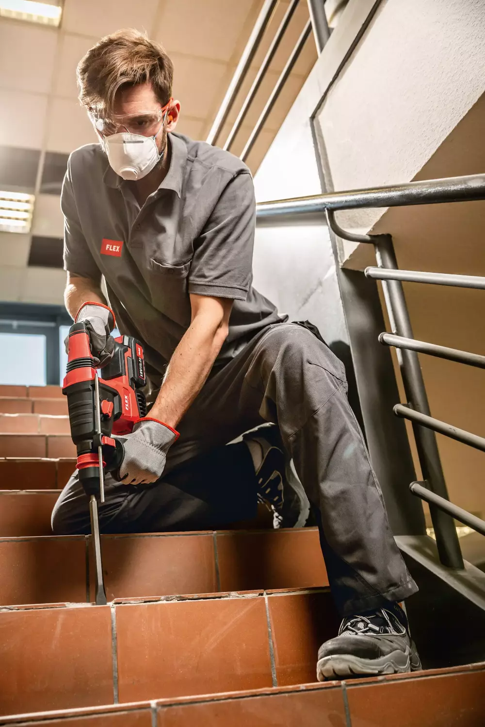 Flex CHE 2-26 18.0-EC C Li-ion Accu SDS-Plus corps de marteau perforateur - 18V - sans balais-image