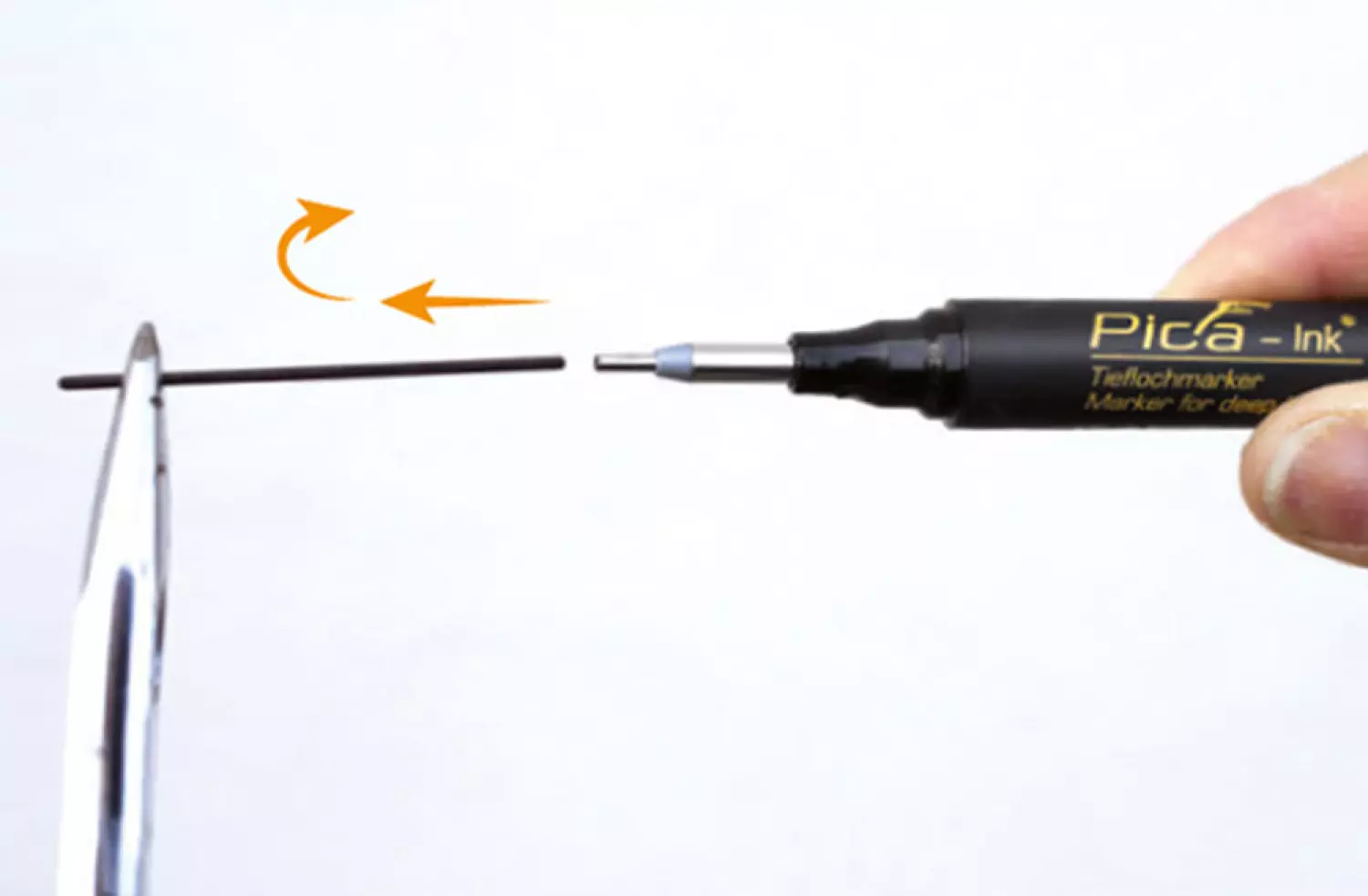 Pica 150/41 Ink - Marqueur pour trous profonds - bleu-image