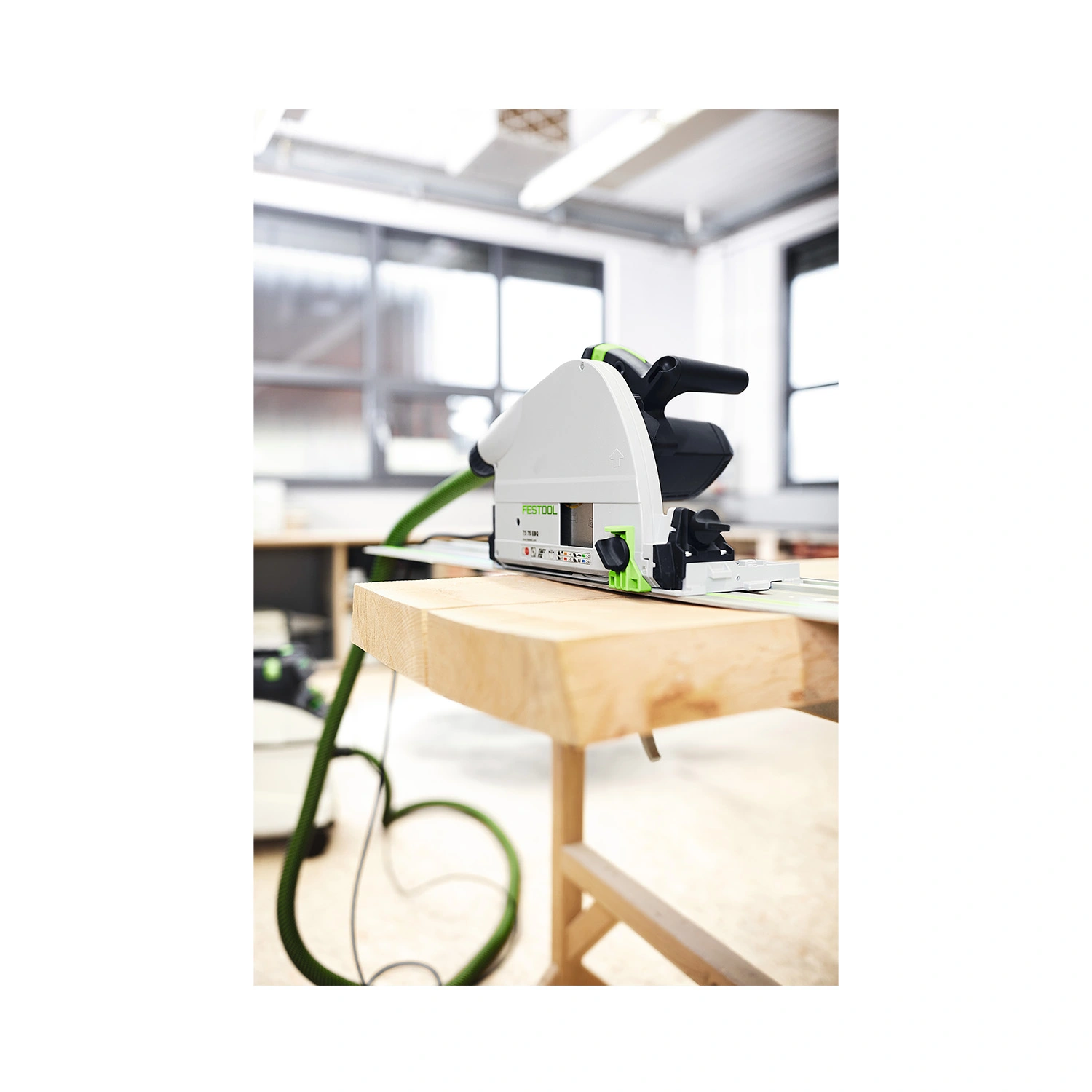 Festool TS 75 EBQ-Plus-FS Invalcirkelzaagmachine in Systainer - incl. geleiderail