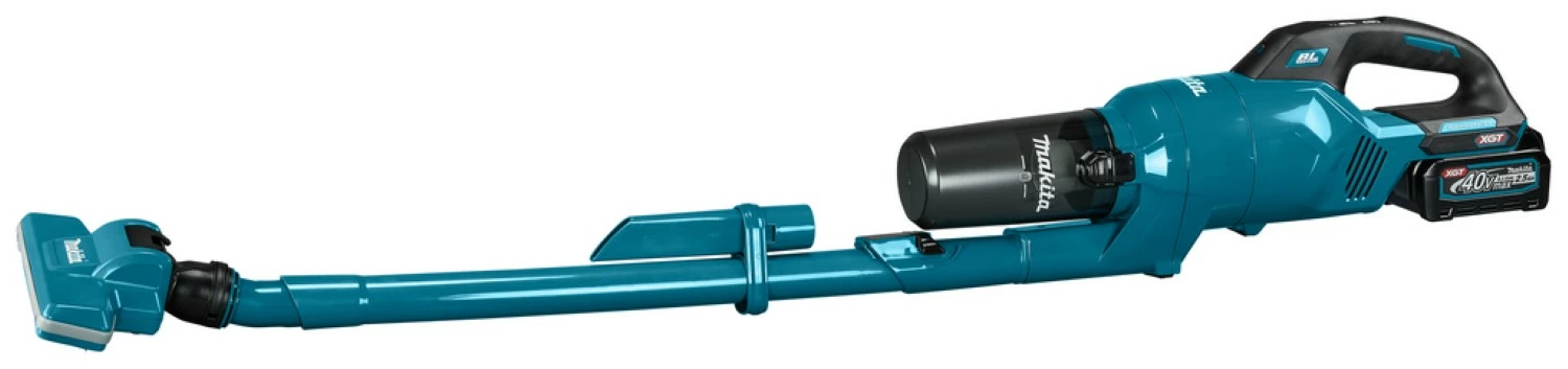 Makita CL003GD201 - Aspirateur sans-fil - 40 V Max Li-ion - Kit (2 X 2,5 Ah) - 200 mbar - Bleu-image