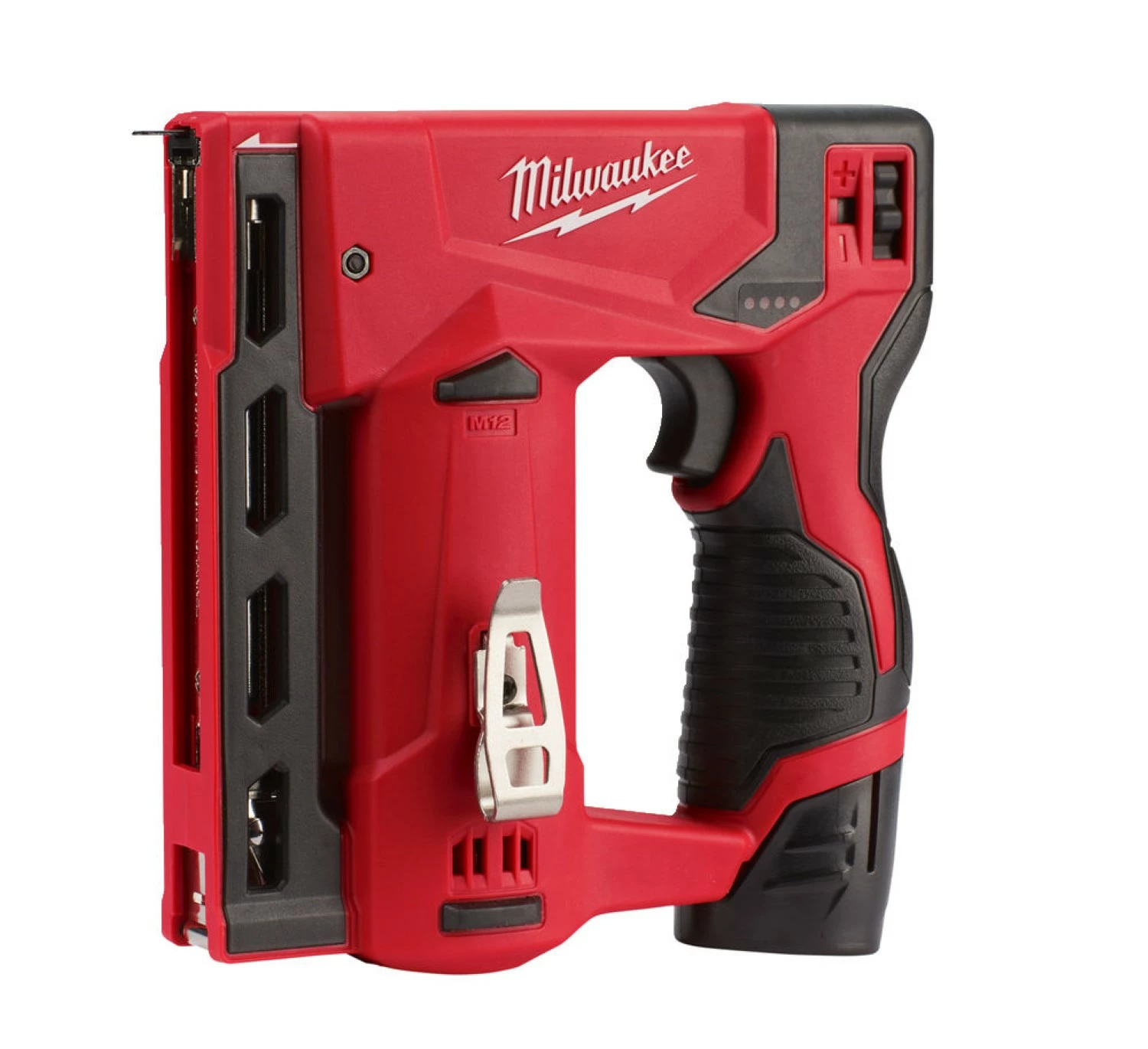 Milwaukee M12 BST-202X Set Cloueuse sans fil Li-ion 12V (2 x 2,0 Ah d'accu) en boîte HD - 6-14mm-image
