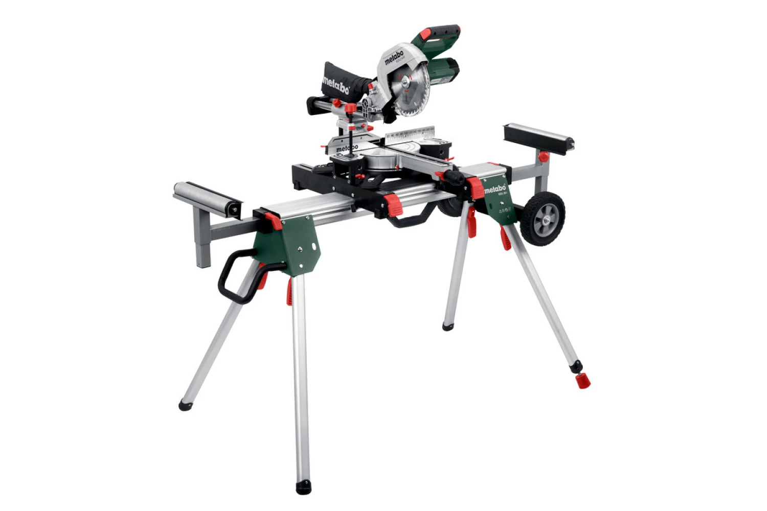 Metabo KGS 216 M Afkortzaag - 1500W - 216 x 30mm - Quick hendel - met onderstel KSU 251-image