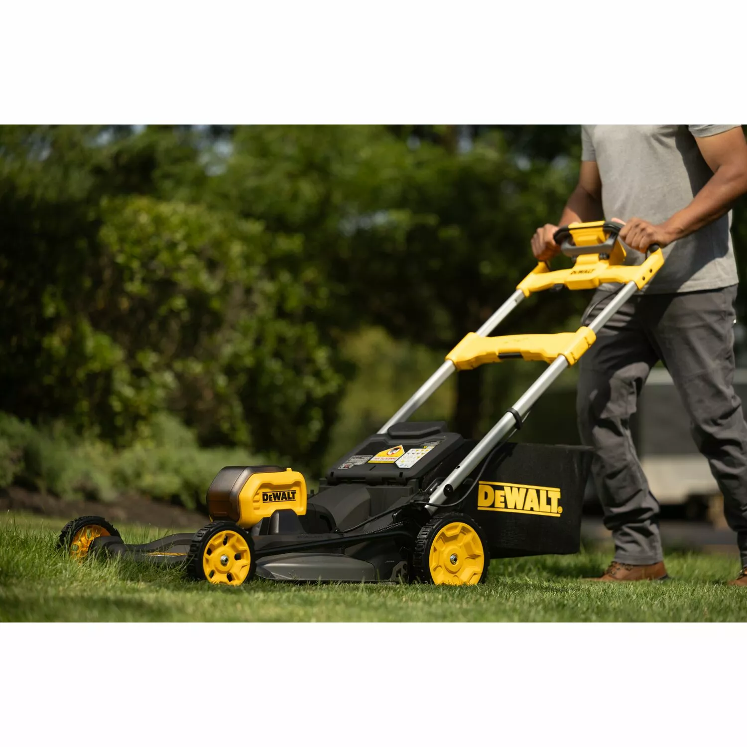 DeWALT DCMWSP550N 54V XR FLEXVOLT Accu Grasmaaier body - Koolborstelloos - 53cm-image