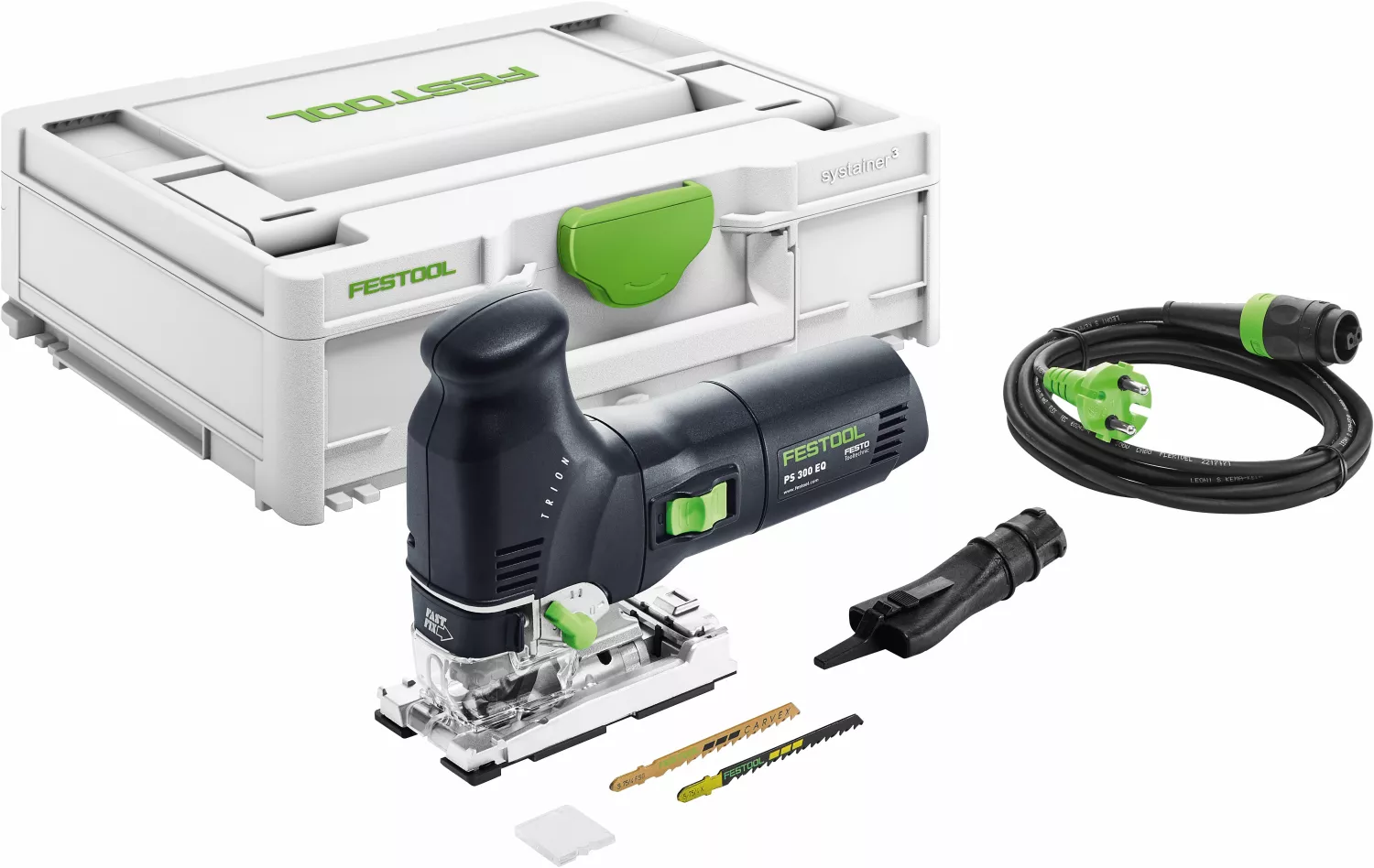 Festool TRION PS 300 EQ-Plus Decoupeerzaagmachine in systainer - 720W - 120mm-image