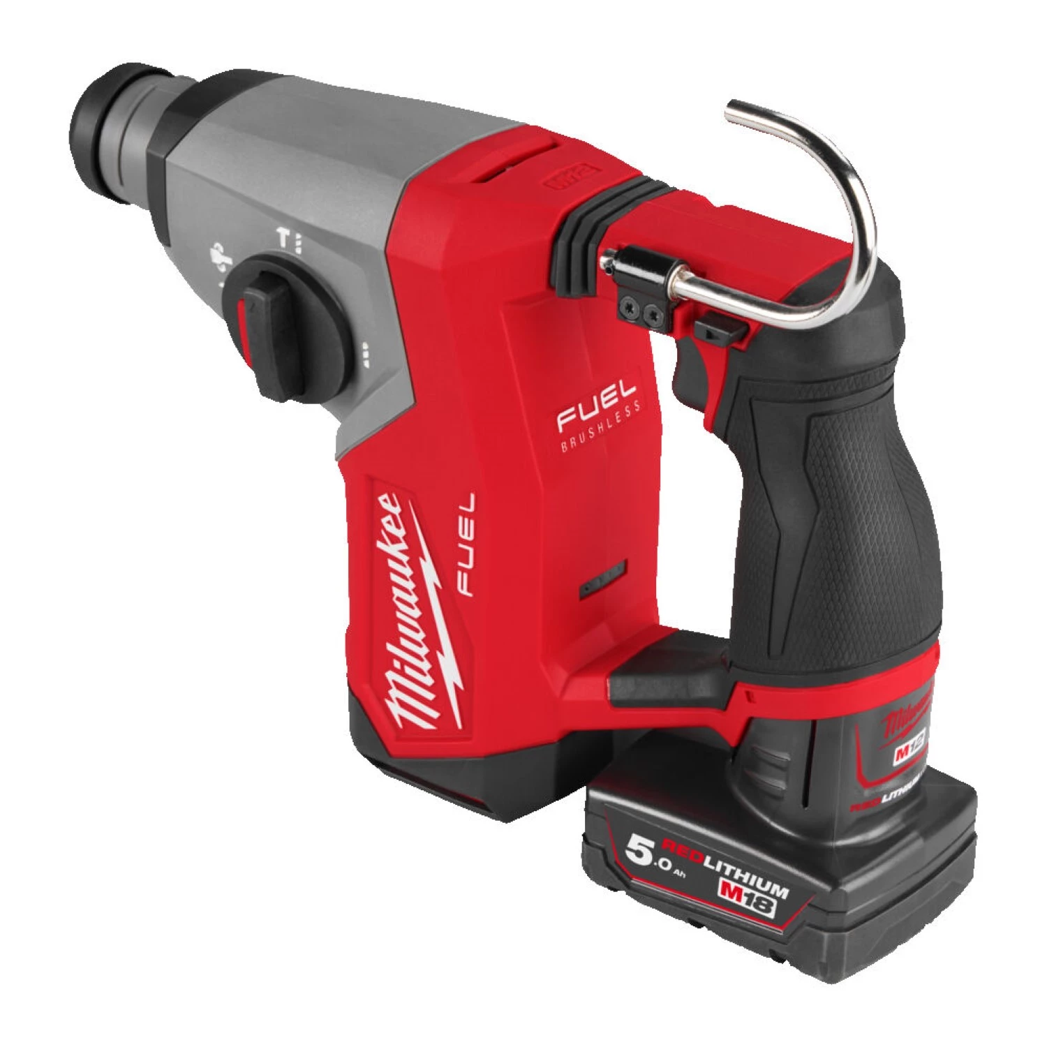 Milwaukee M12 FHAC16-502X 12V Li-ion accu boorhamer set (2x 5.0Ah accu) in HD Box - 1.15J-image