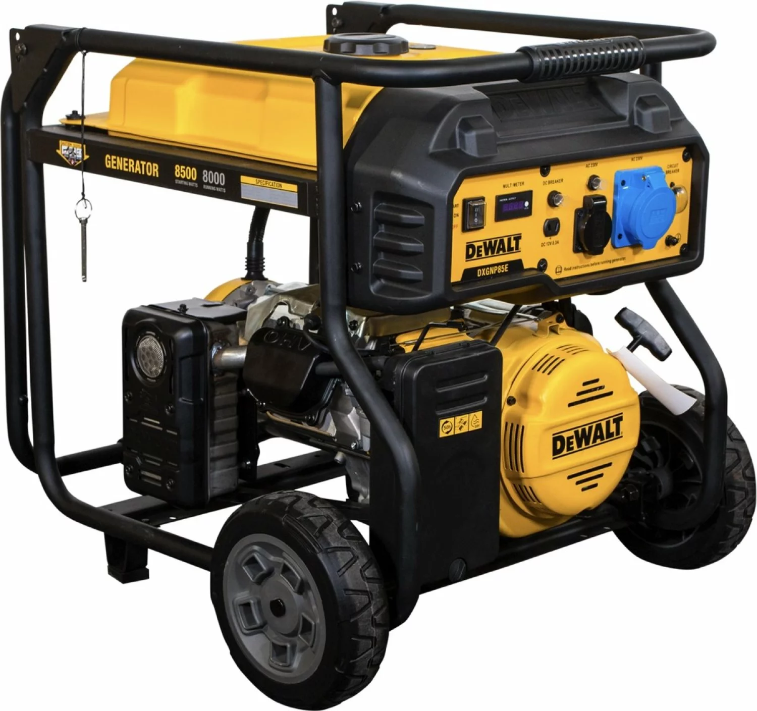 DeWALT DXGNP85E Benzine generator - 8000W - 4 takt-image