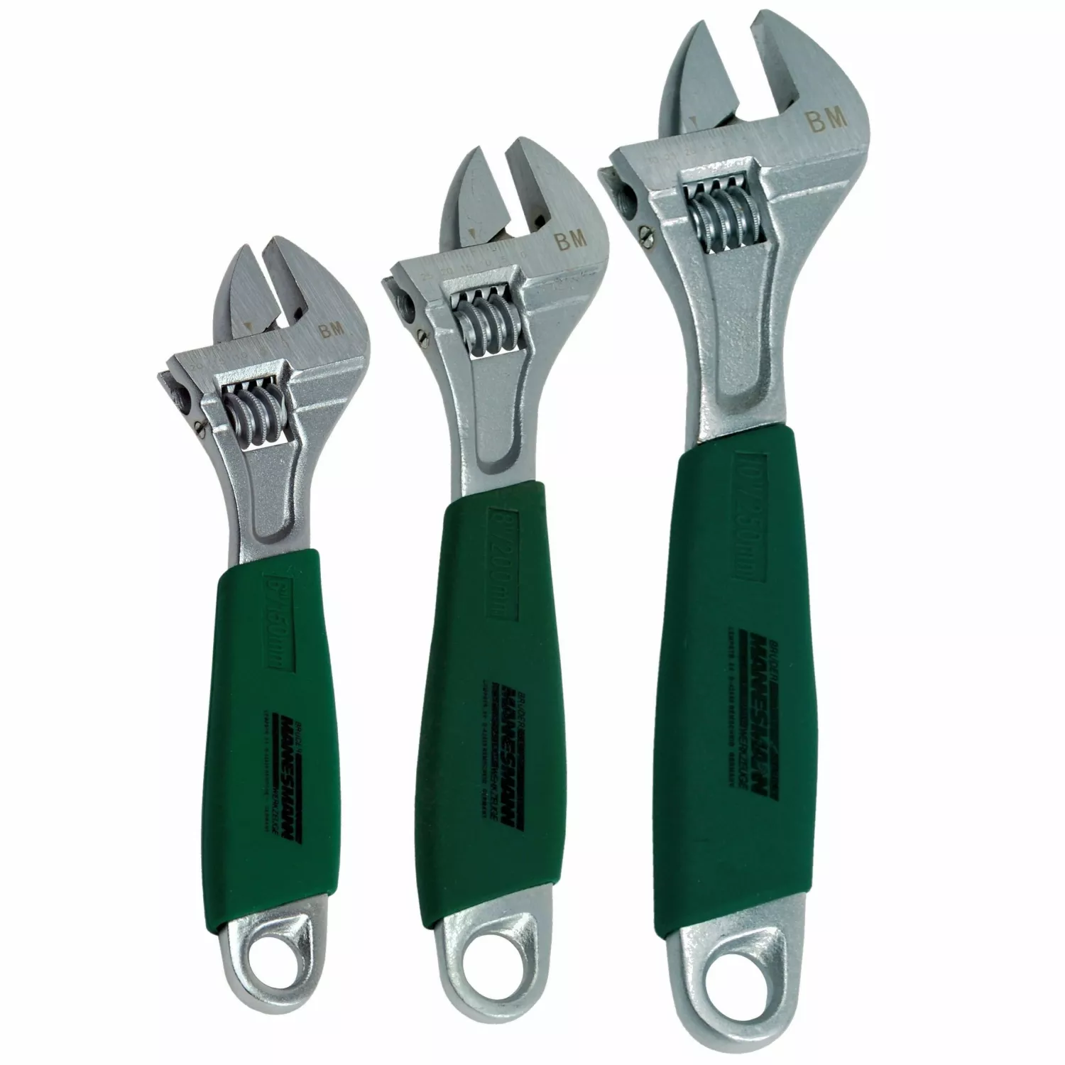 Brüder Mannesmann 19880 Jeu de clés à molette 3 pièces-image