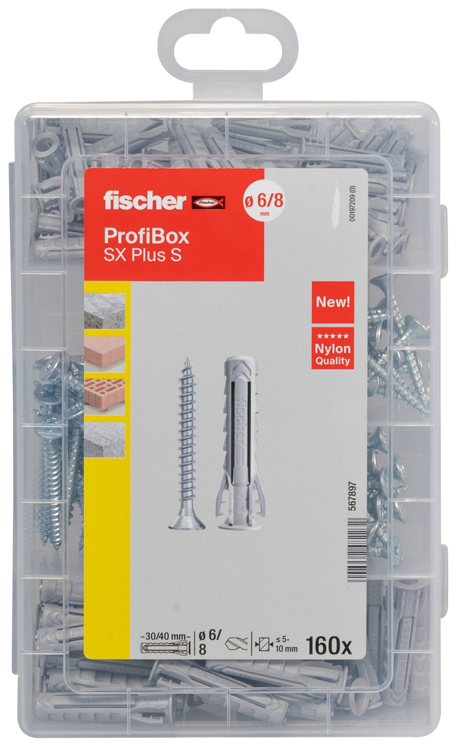 Fischer ProfiBox bouchon SX Plus - 6 et 8 S avec vis-image