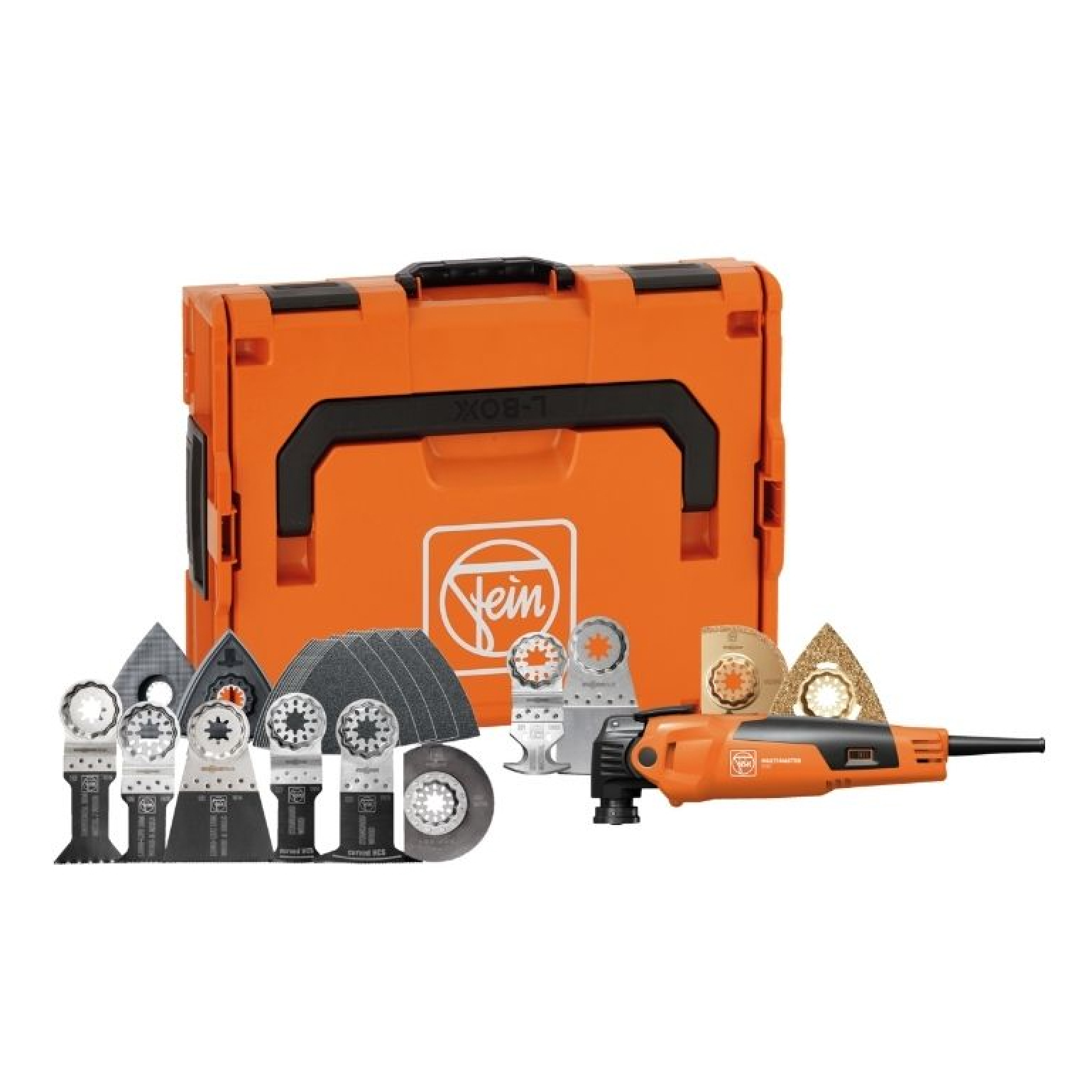 Fein MM500 Multimaster Plus Top Multitool in L-Boxx incl. 62-Delige accessoires set - 350W-image