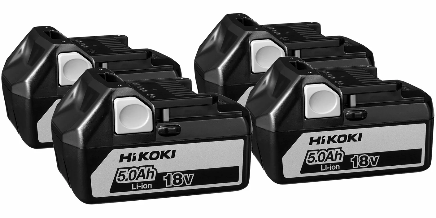 HiKOKI BSL1850 Batterie 18V Li-Ion accu - 5.0Ah (4 pièces)-image