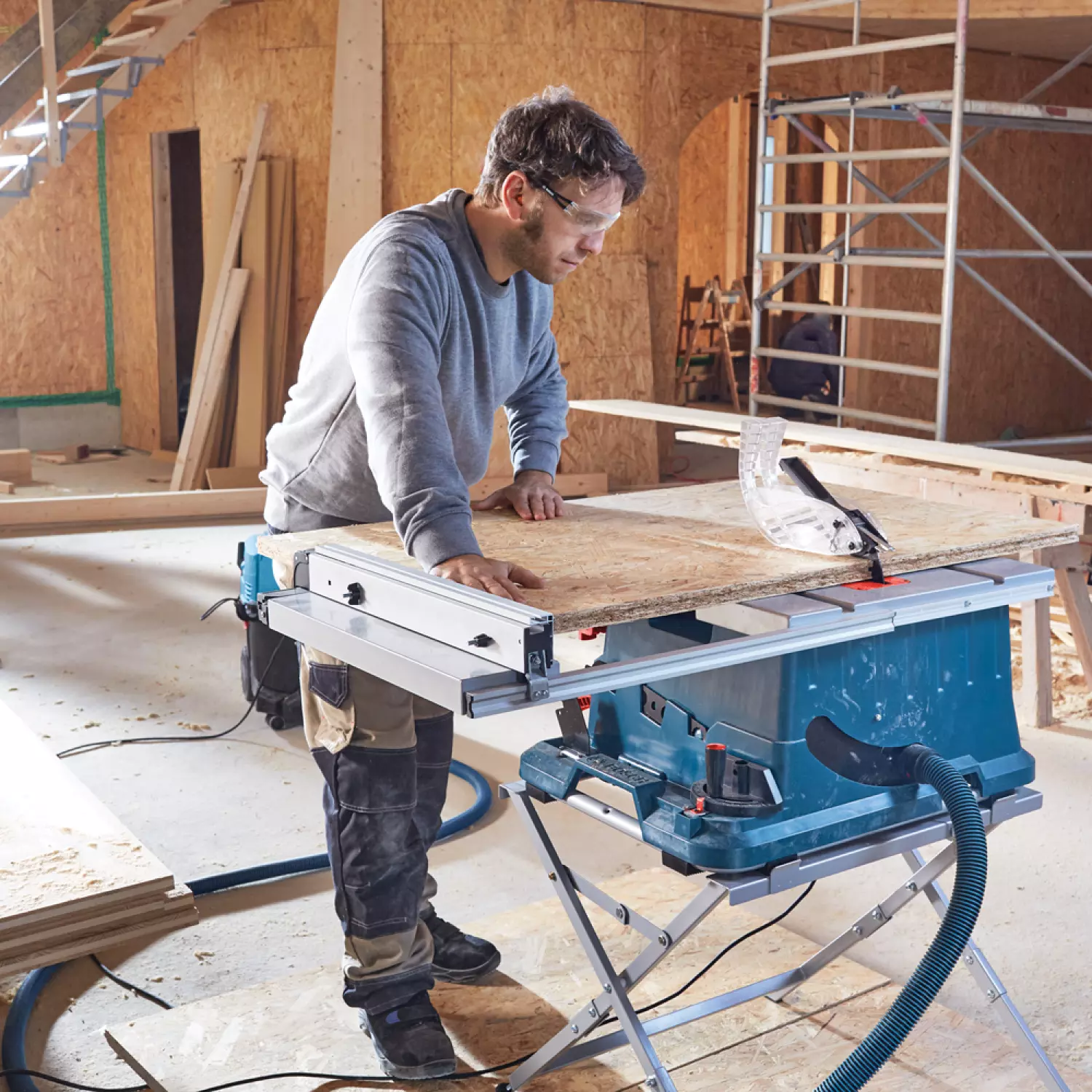 Bosch GTS 635-216 Zaagtafel + Onderstel GTA 560 - 1600W - 216 x 30mm-image