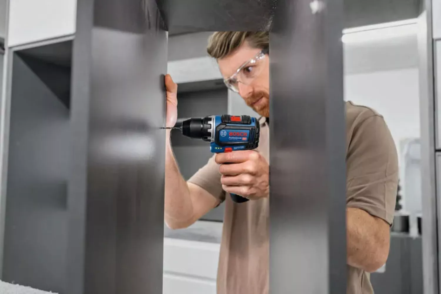 Bosch GSR 12V-32 12V accu Schroefboormachine body in L-Boxx-image