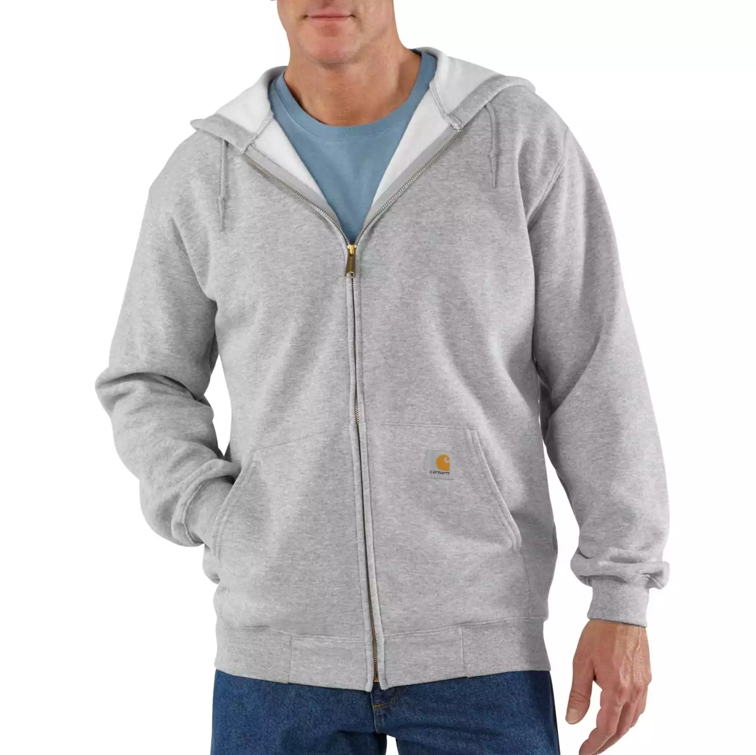 Carhartt K122 Midweight Zip-Front Hooded Sweatshirt-image